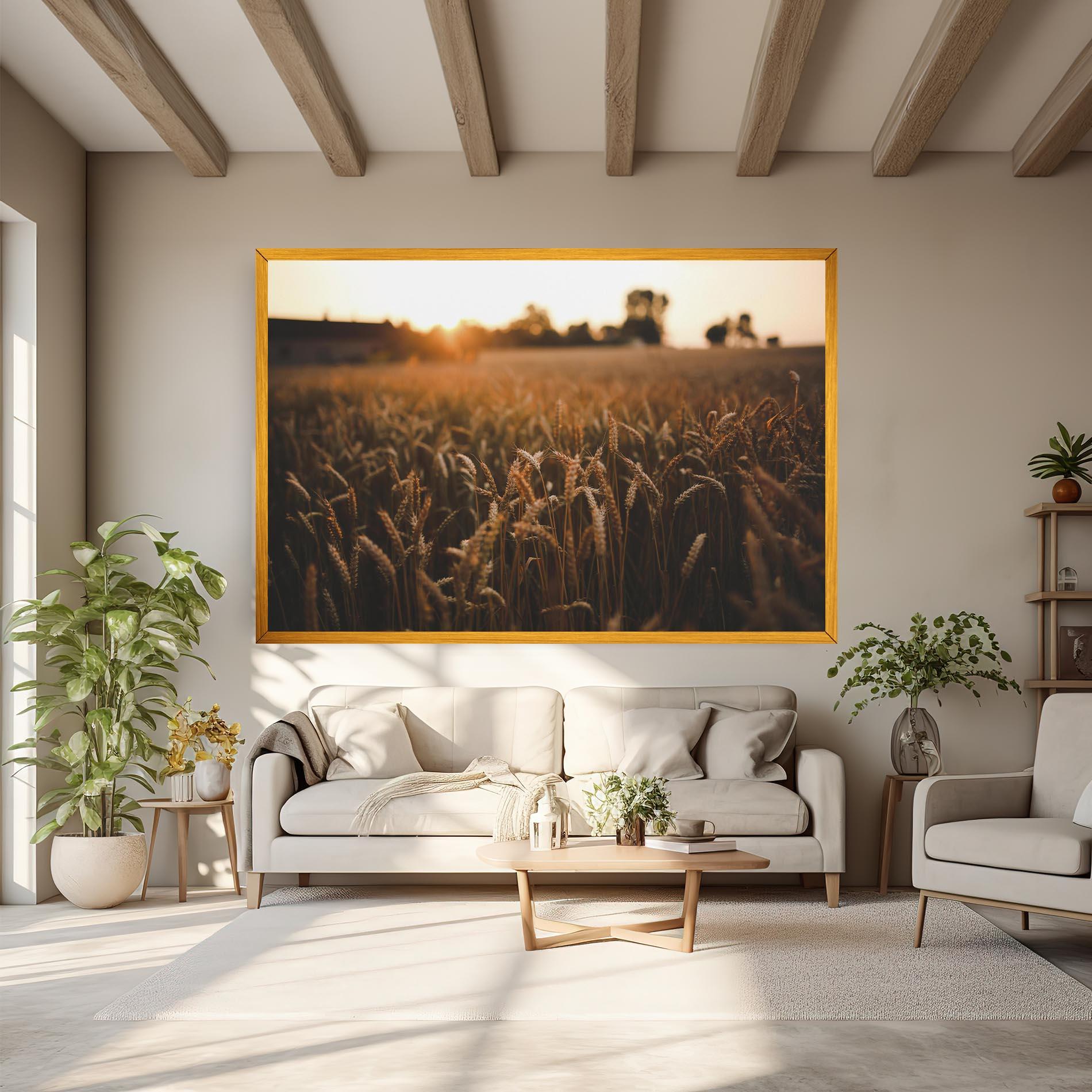 Tablou Canvas Summer Field mockup 6