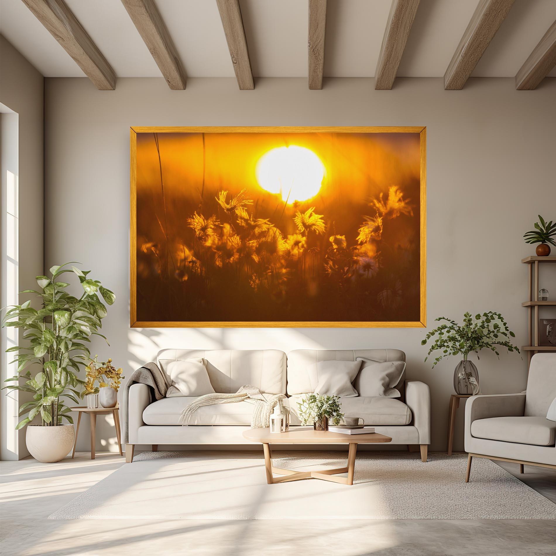 Tablou Canvas Wildflowers mockup 6