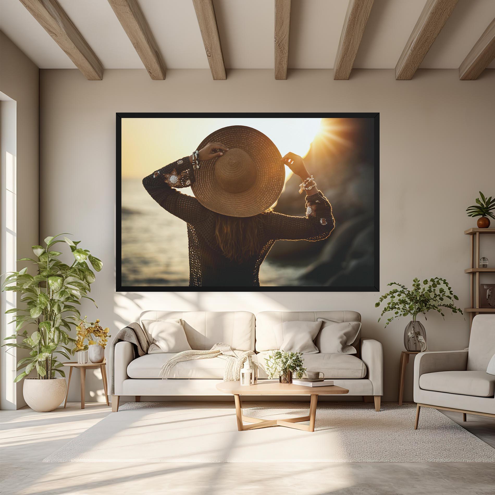 Tablou Canvas Enjoying Sunset mockup 6