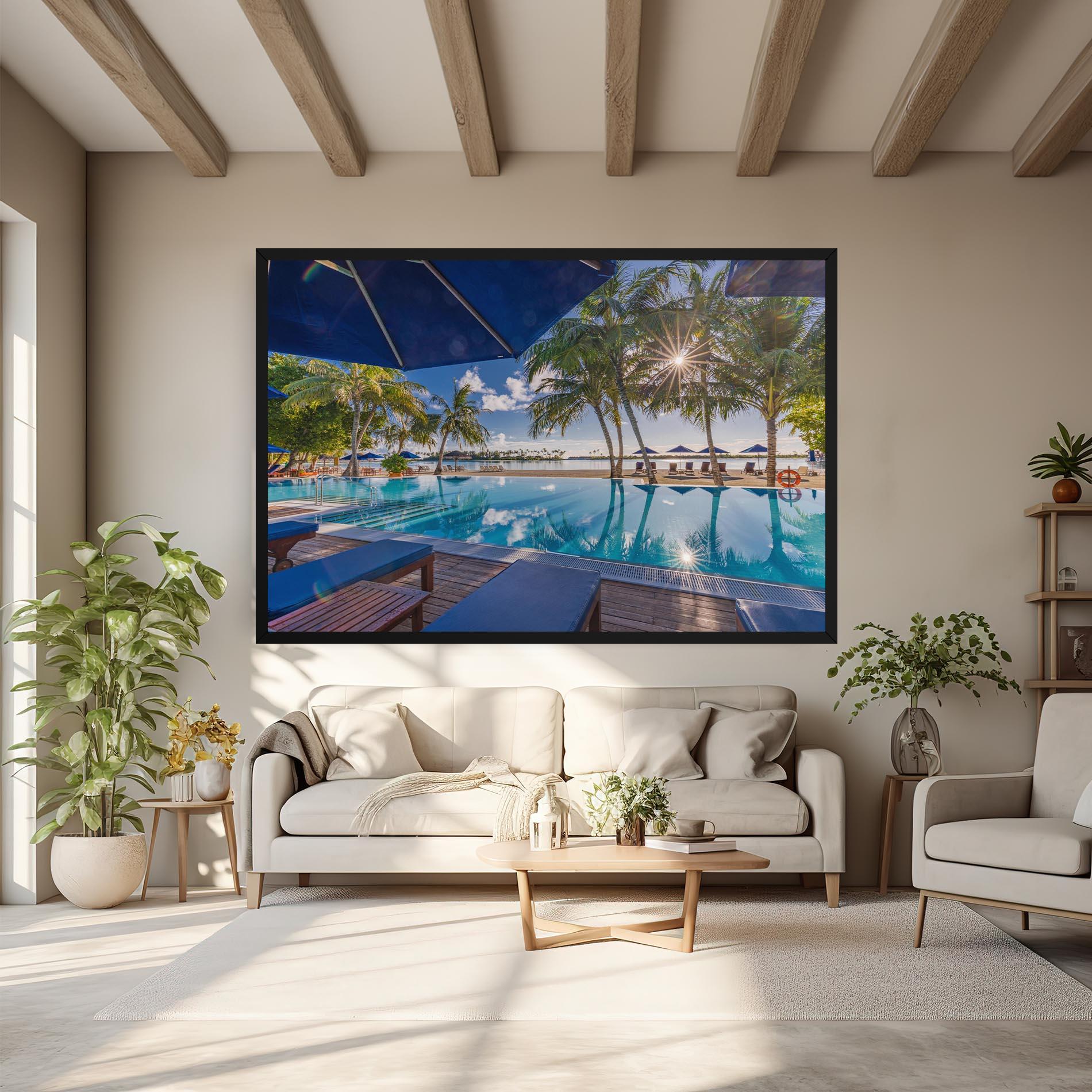 Tablou Canvas Fantastic Summer Mood mockup 6