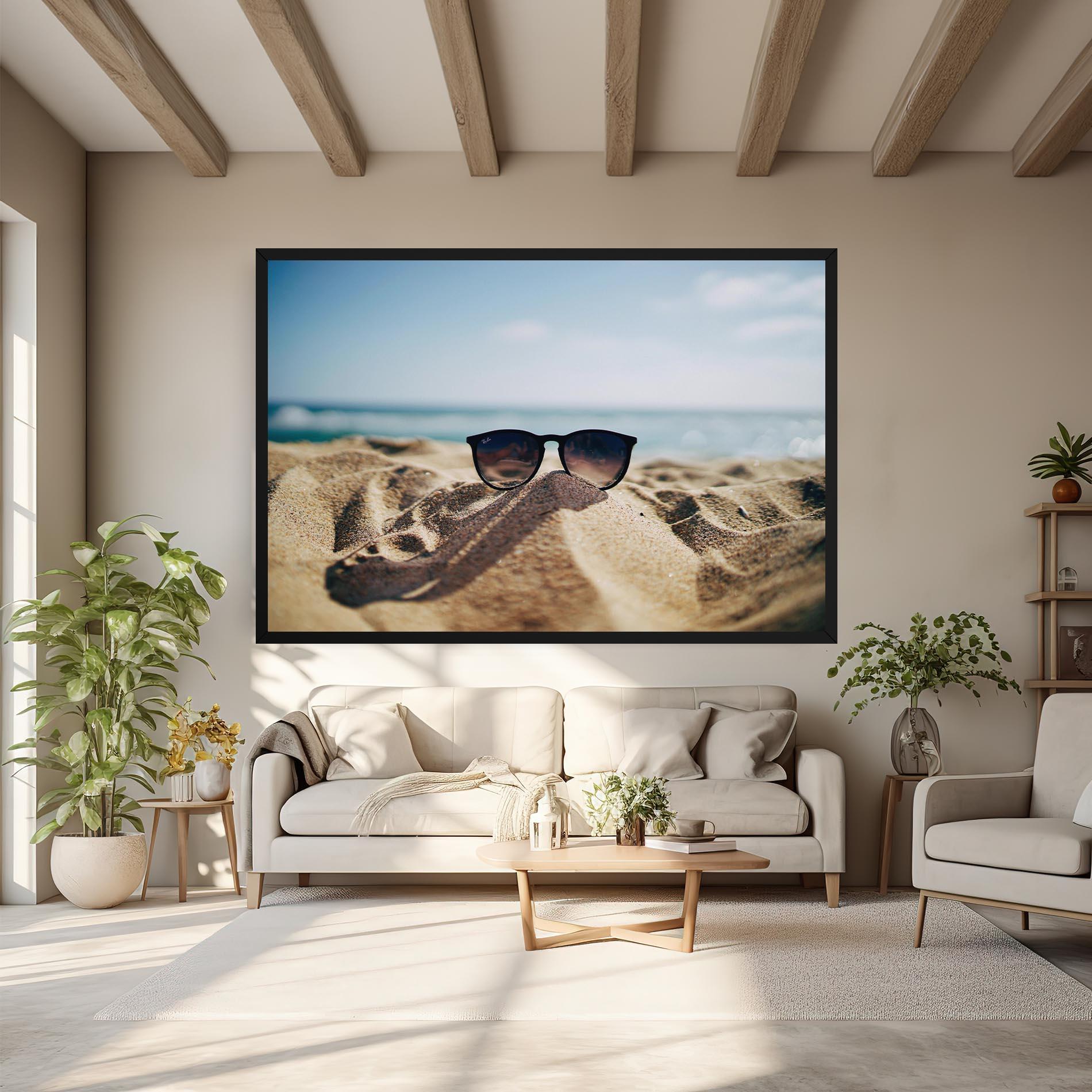 Tablou Canvas Sand Glasses mockup 6