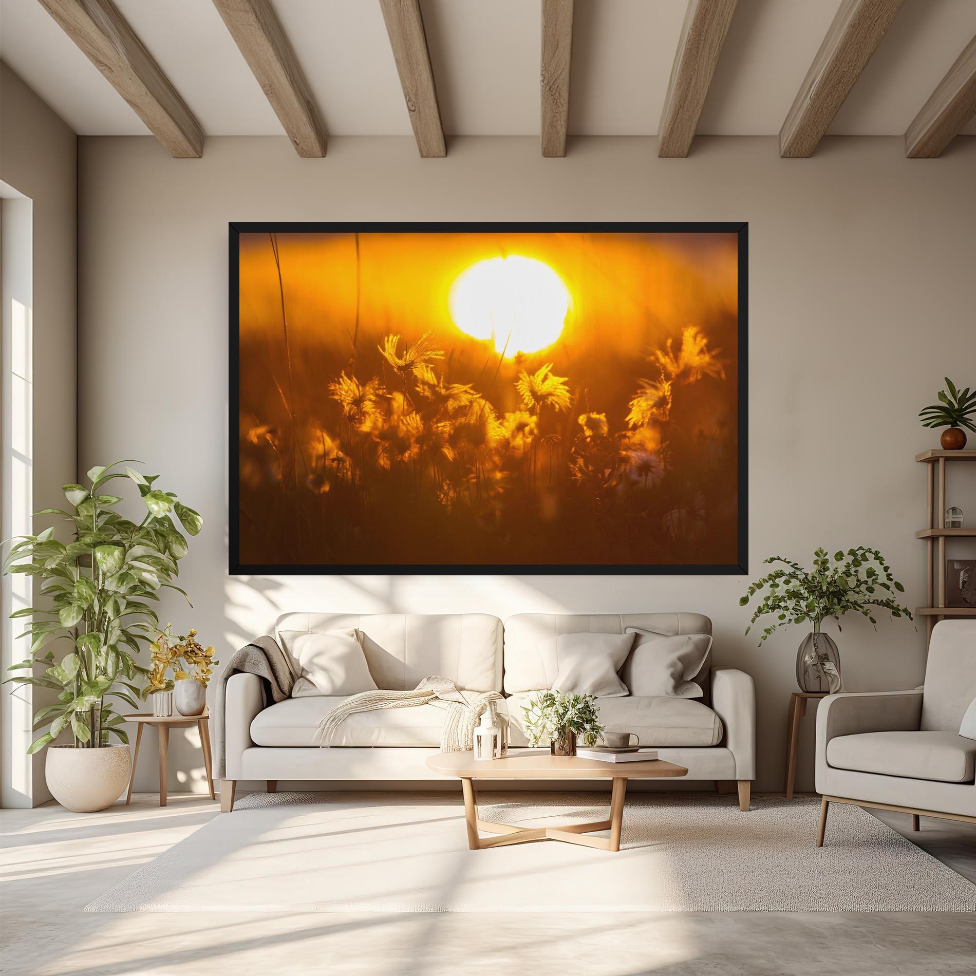 Tablou Canvas Wildflowers mockup 6