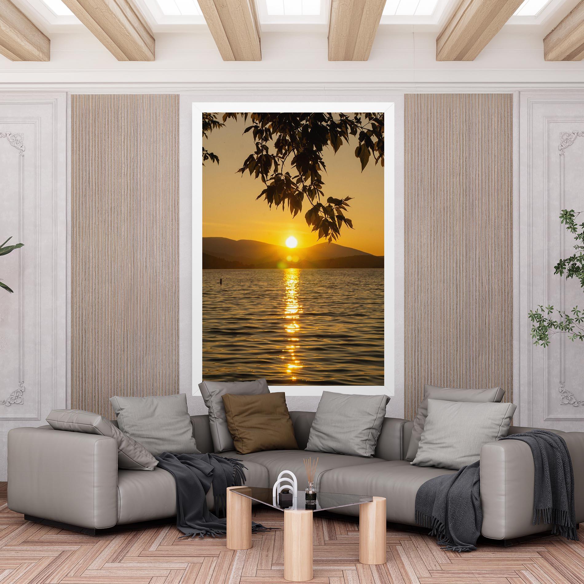 Tablou Canvas Yellow Sunrise mockup 6
