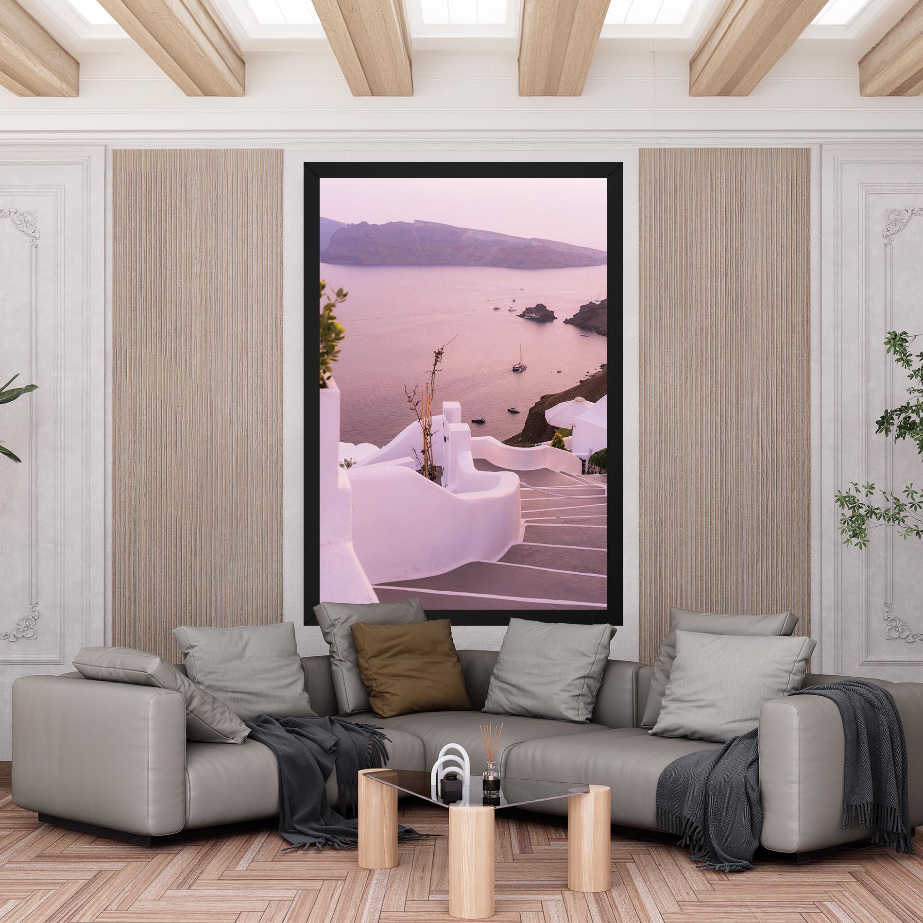 Tablou Canvas Grece Strairs mockup 6