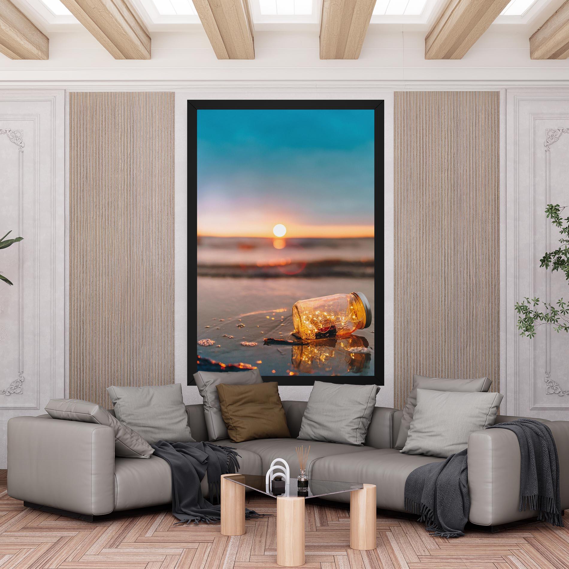 Tablou Canvas Jar With Lights mockup 6