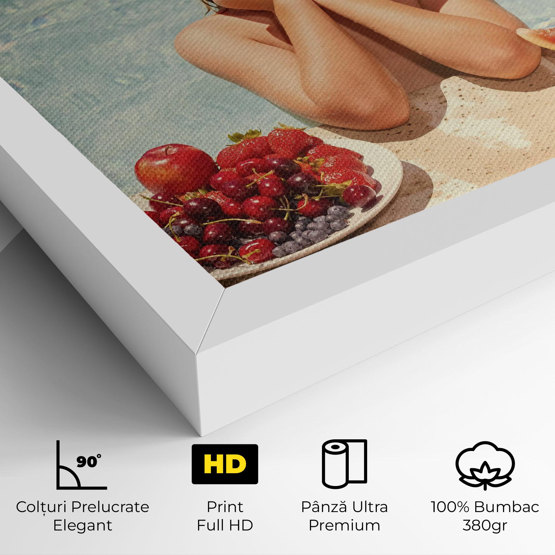 Tablou Canvas Child Swimming mockup 4
