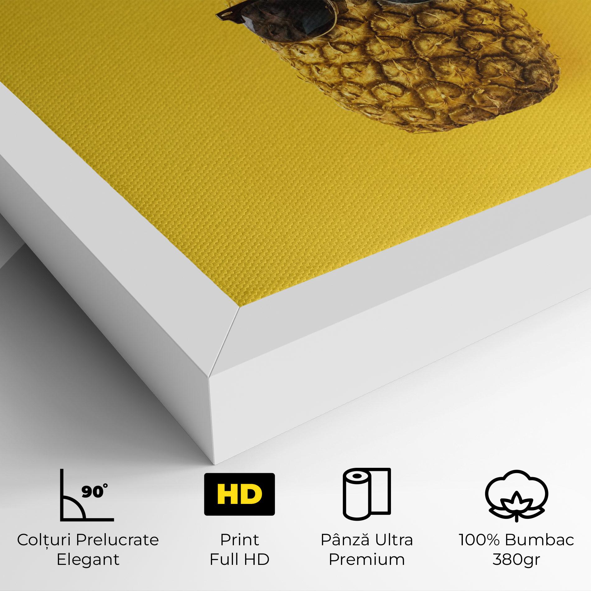 Tablou Canvas Fresh Pineapple mockup 4