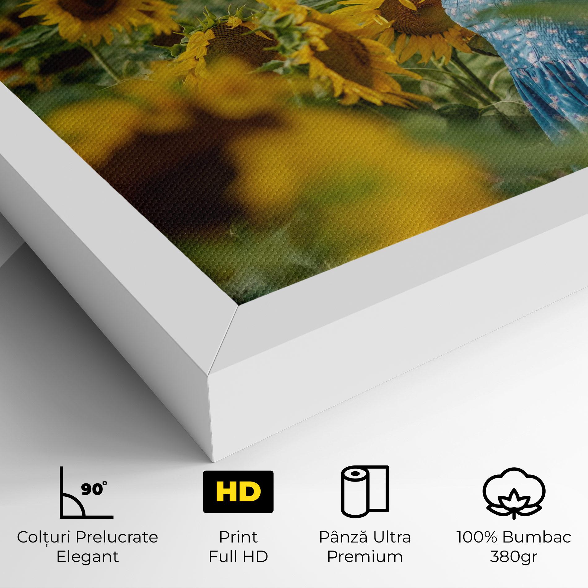 Tablou Canvas Model Posing mockup 4