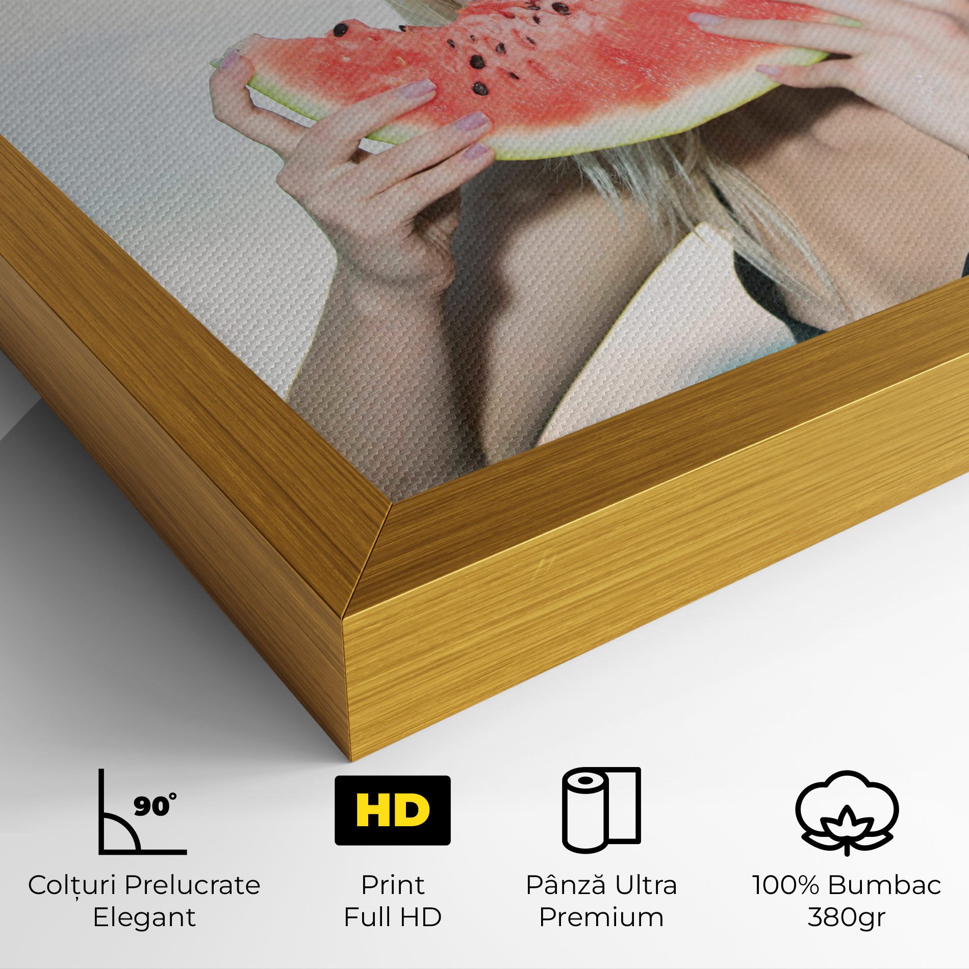 Eating Watermelon mockup 4