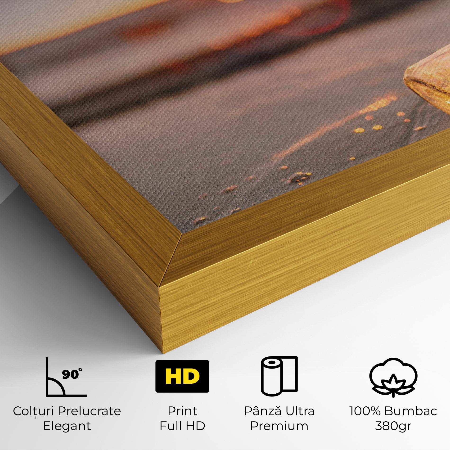 Tablou Canvas Jar With Lights mockup 4