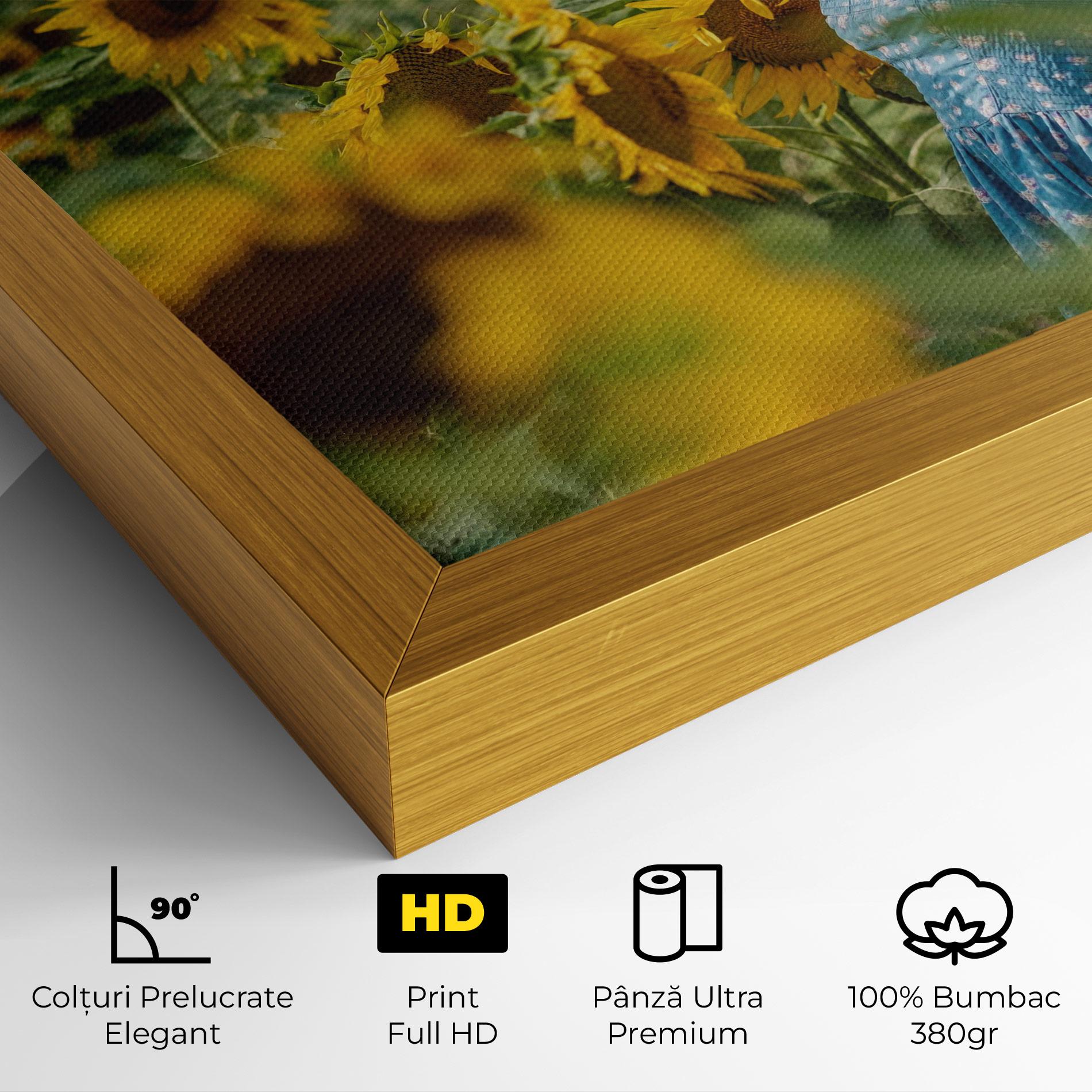 Tablou Canvas Model Posing mockup 4