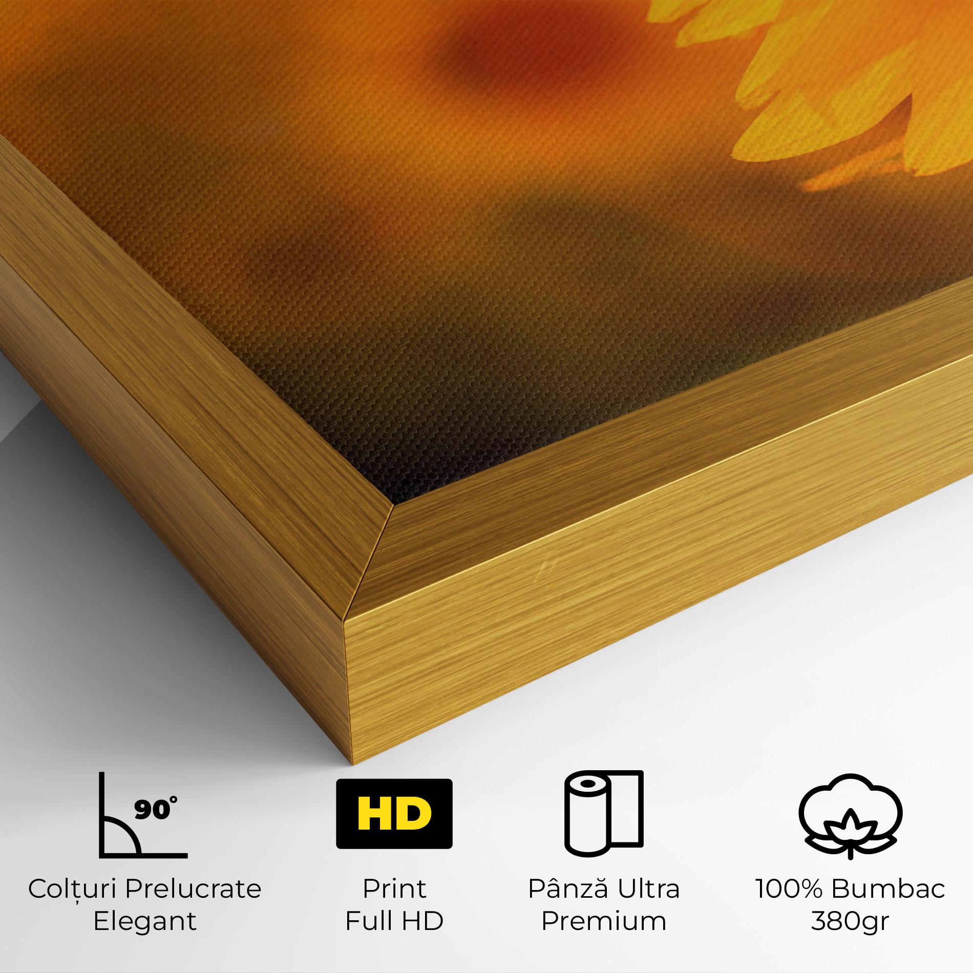 Tablou Canvas Sunflower mockup 4