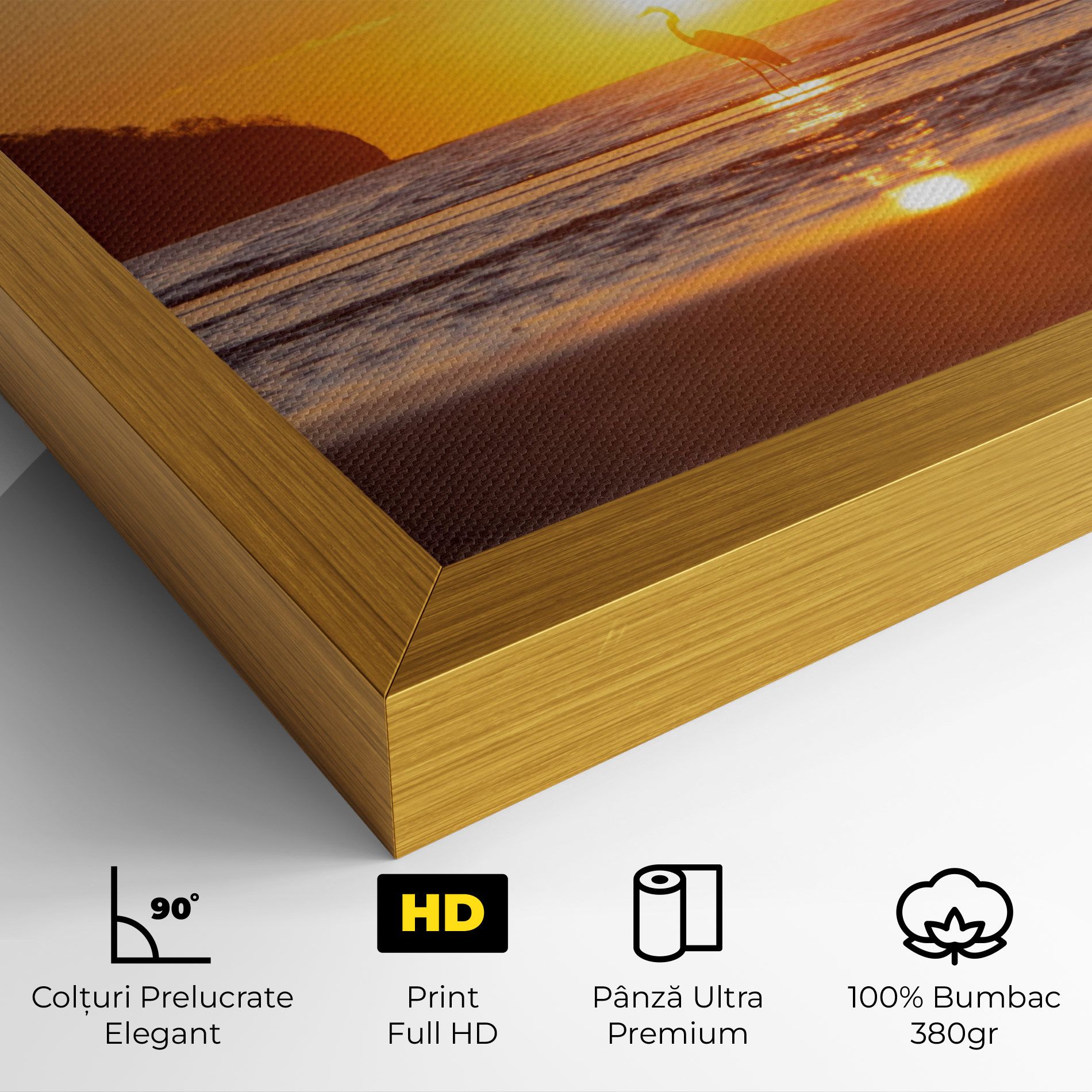 Sunset Bird Silhouette mockup 4