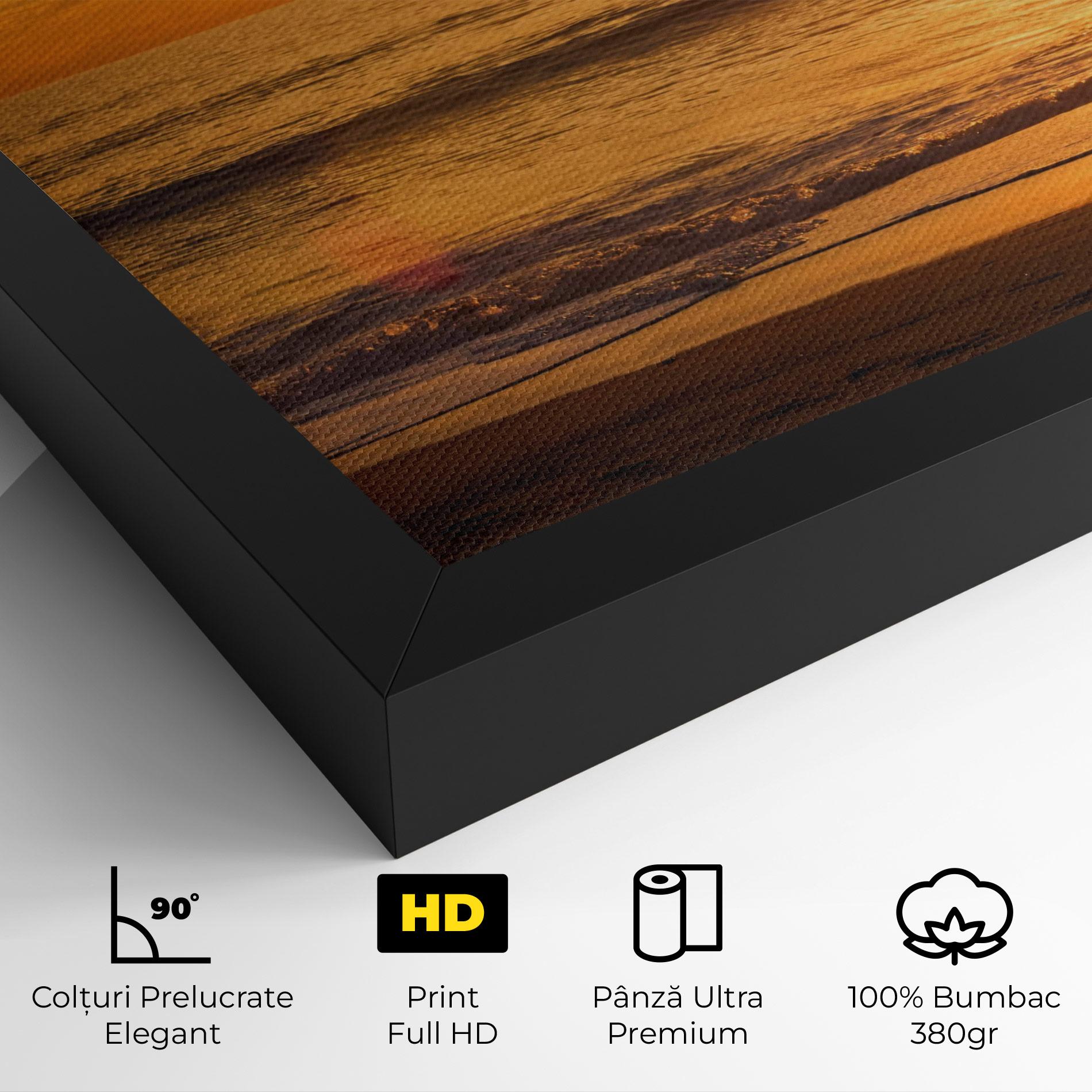 Tablou Canvas Sunset Ocean Coast mockup 4