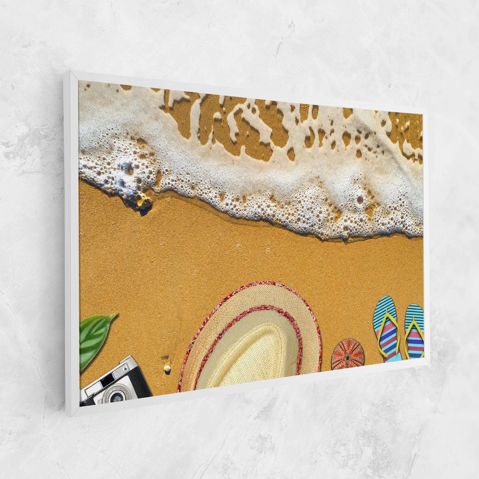 Tablou Canvas Beach Accessories mockup 1