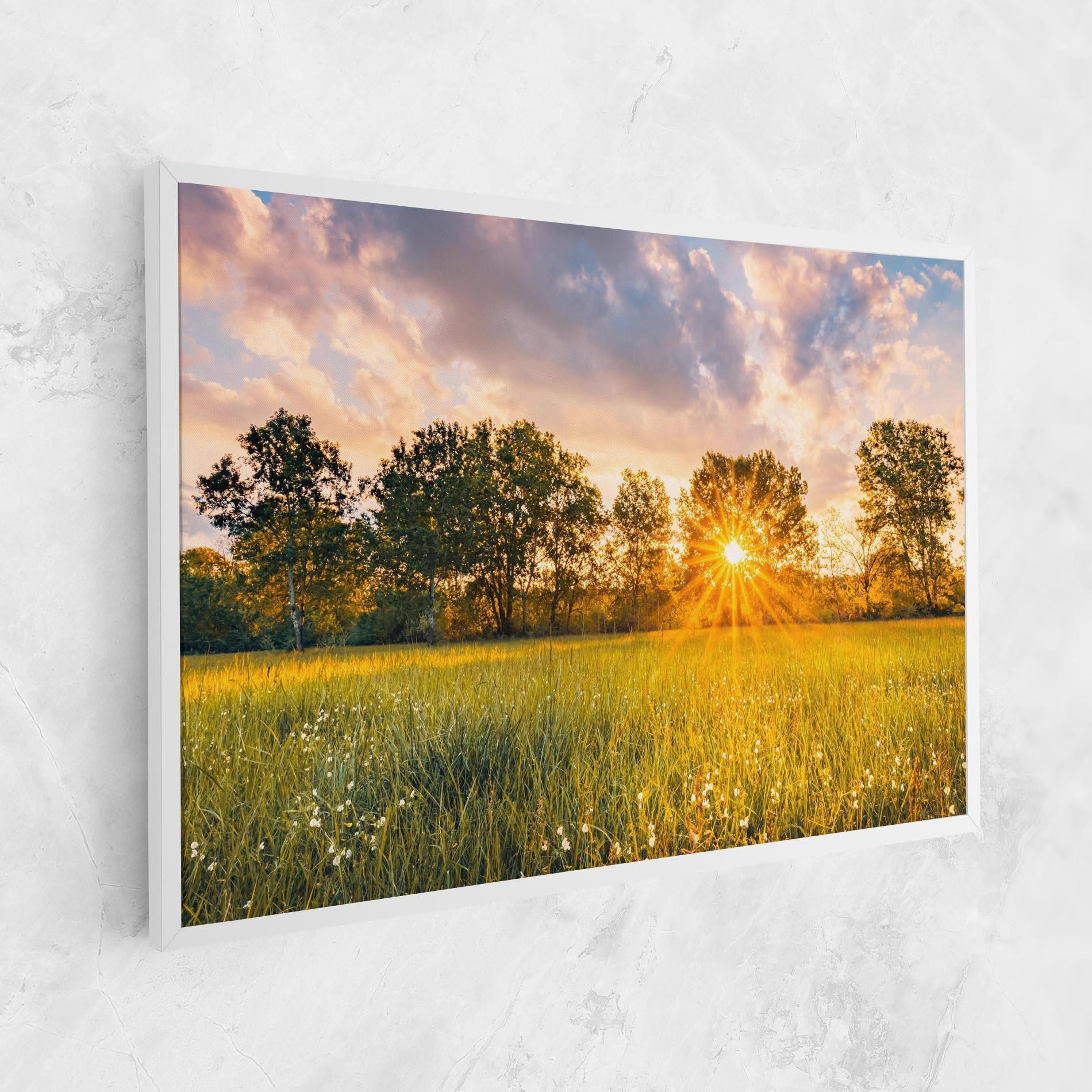 Tablou Canvas Blossoming Meadow mockup 1
