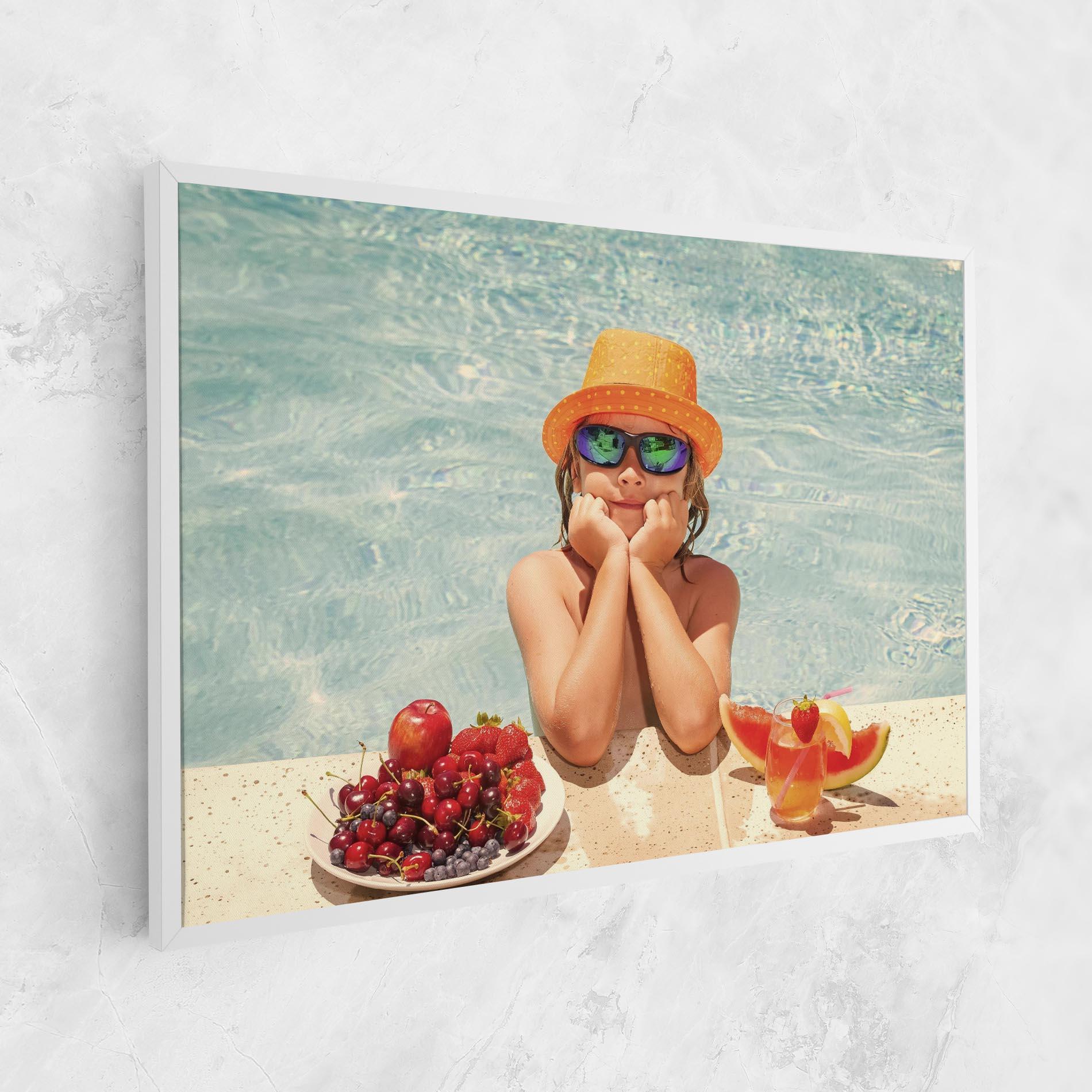 Tablou Canvas Child Swimming mockup 1
