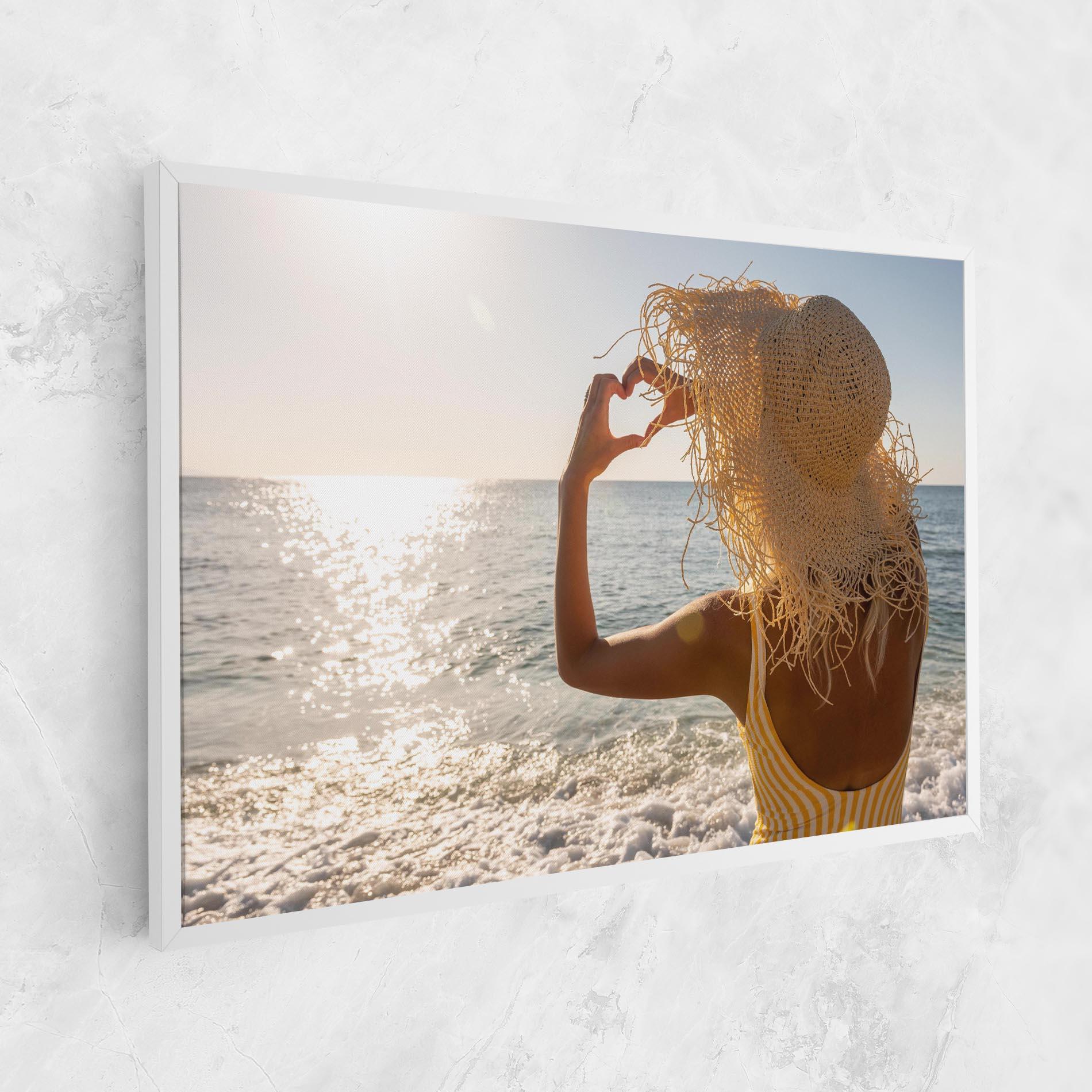 Tablou Canvas Heart Symbol mockup 1