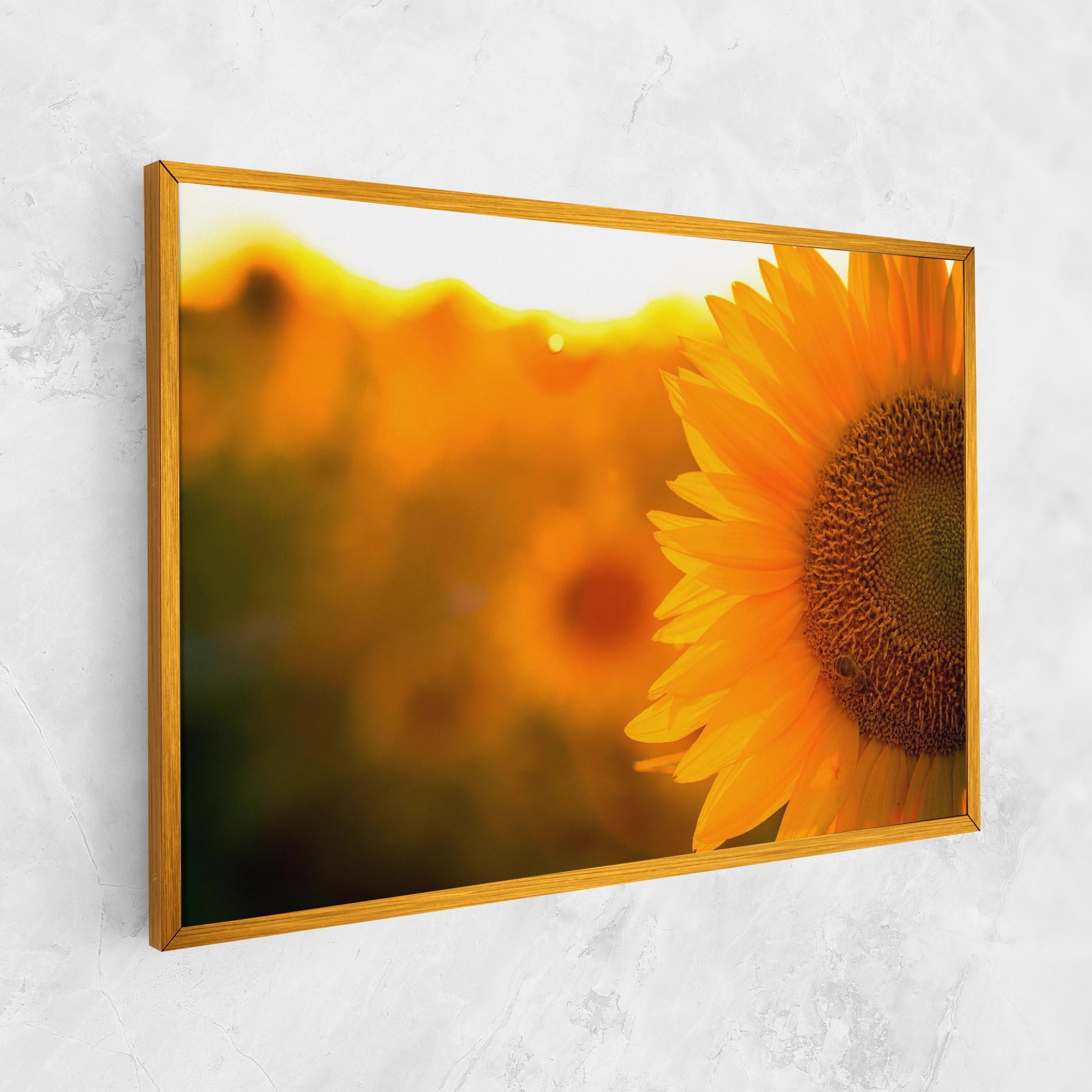 Tablou Canvas Sunflower mockup 1