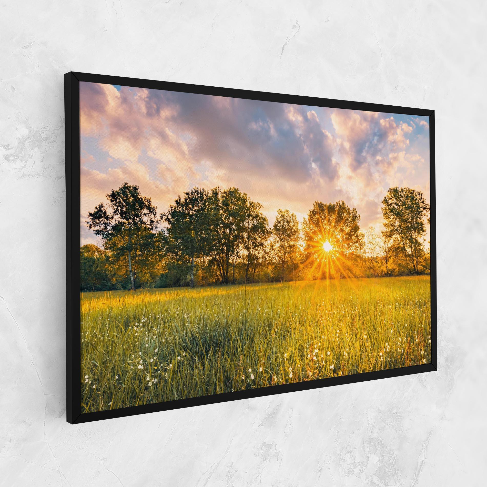 Tablou Canvas Blossoming Meadow mockup 1