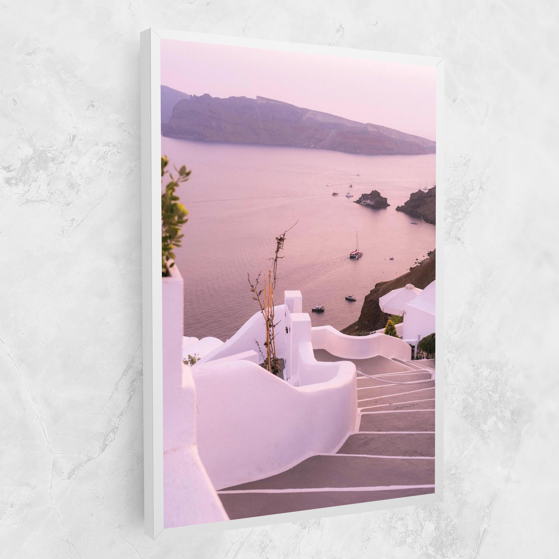 Tablou Canvas Grece Strairs mockup 1