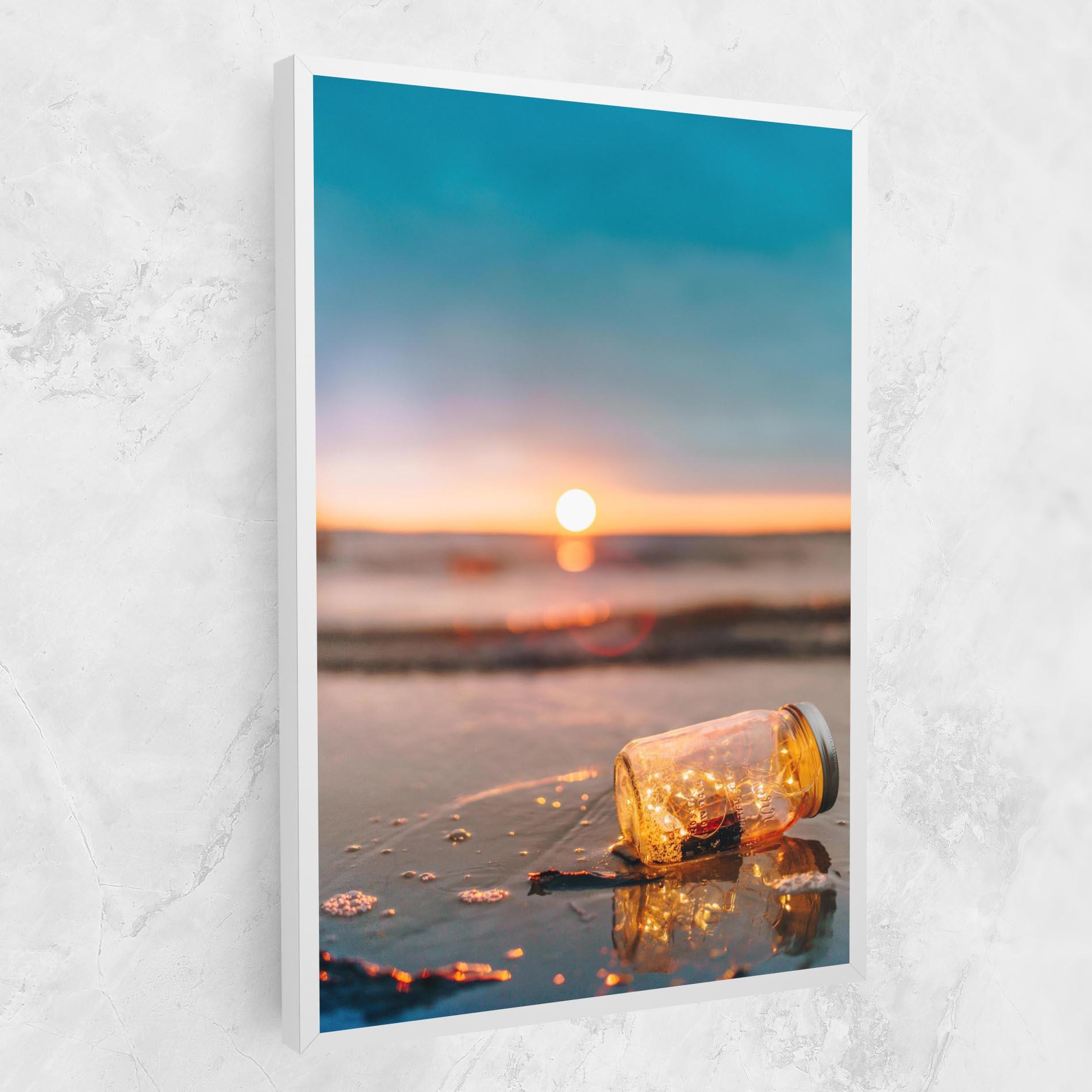 Tablou Canvas Jar With Lights mockup 1