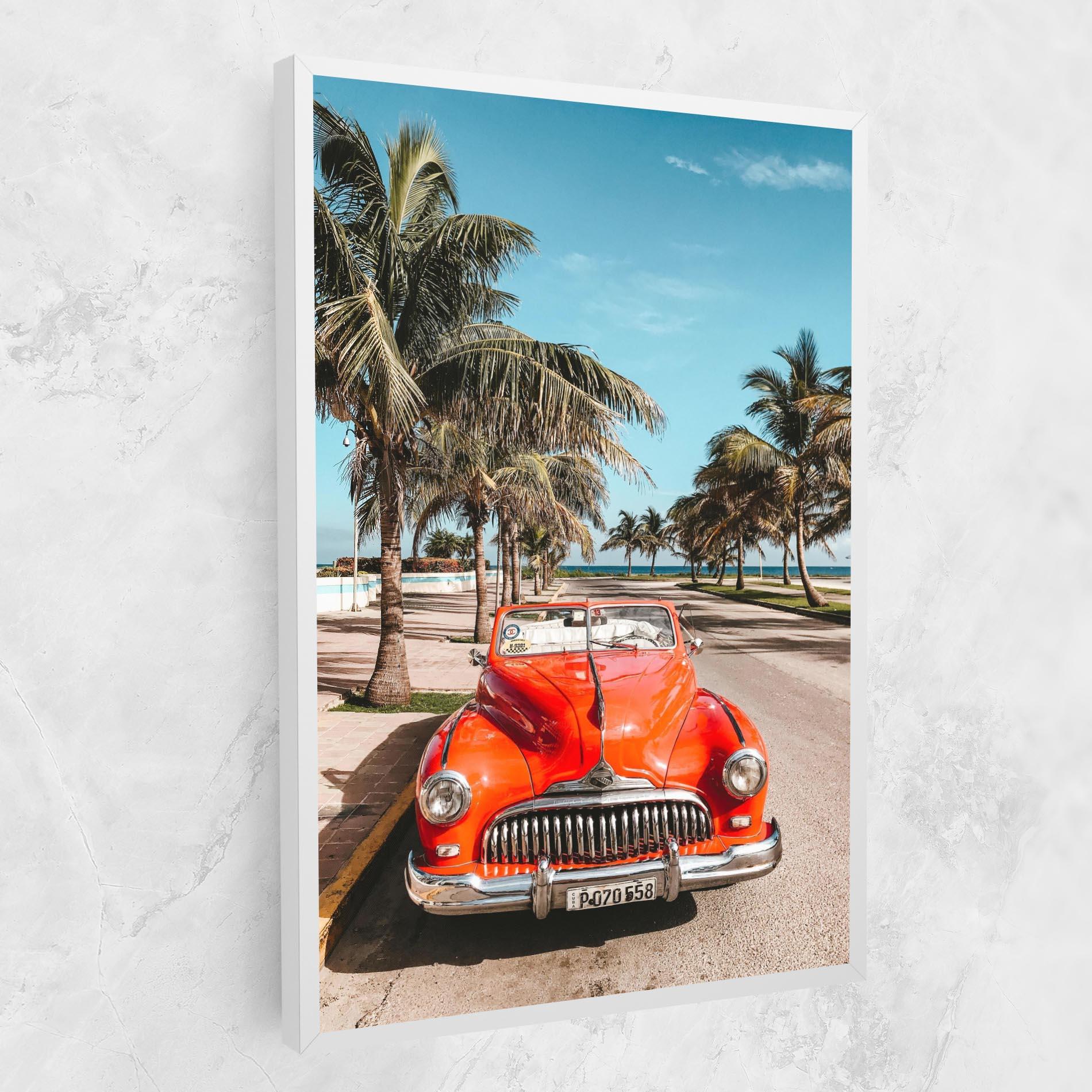 Tablou Canvas Red Summer Car mockup 1