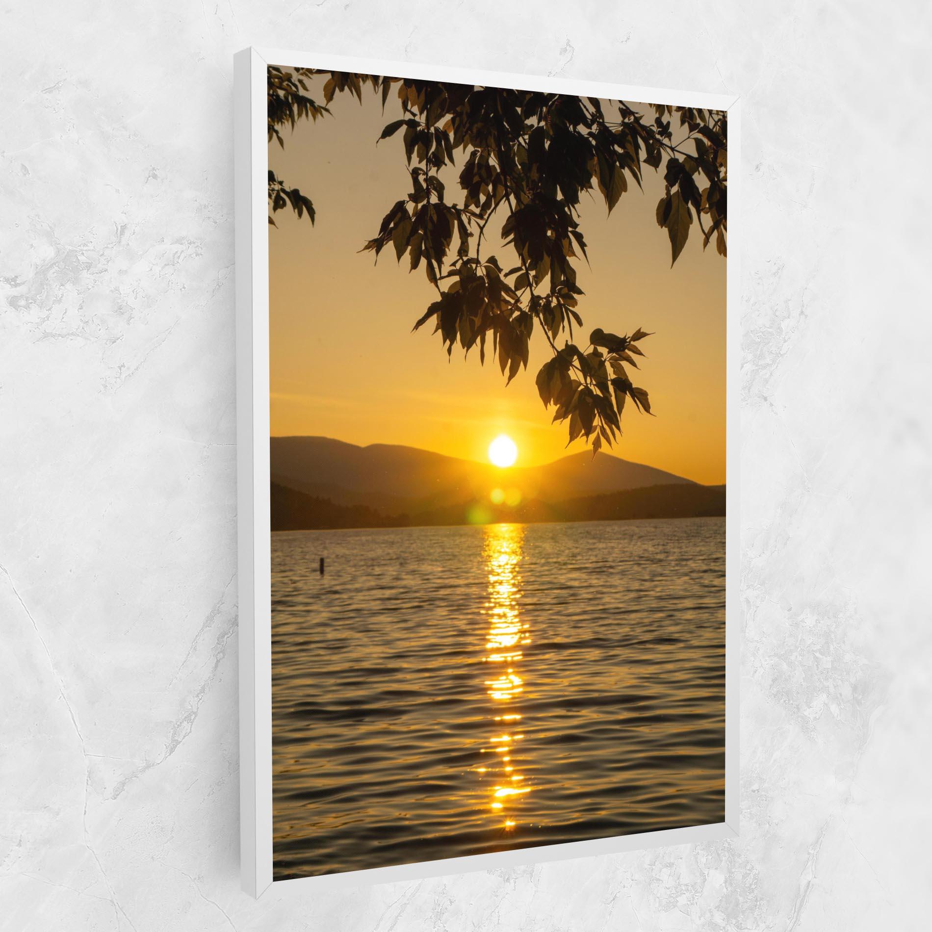 Tablou Canvas Yellow Sunrise mockup 1
