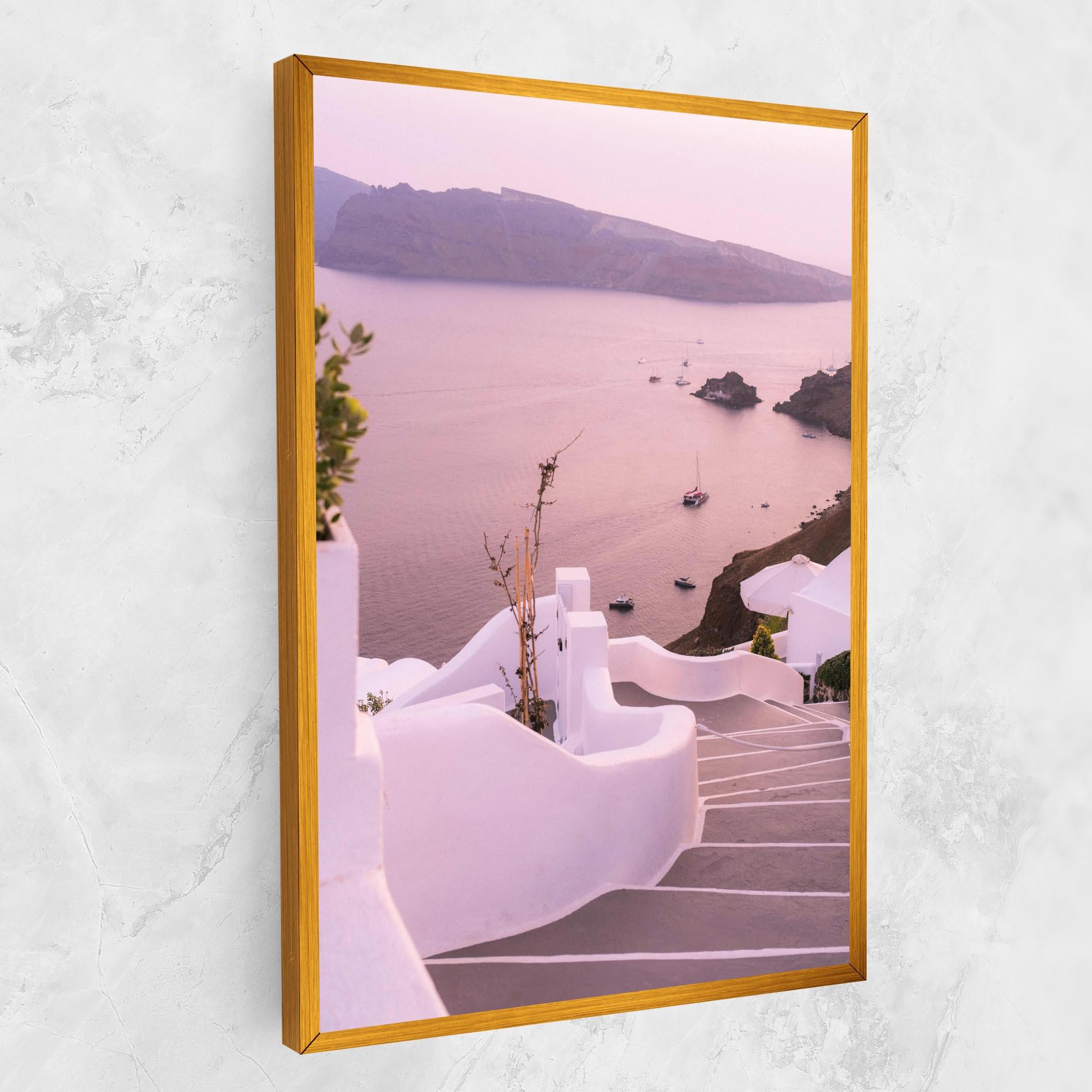 Tablou Canvas Grece Strairs mockup 1