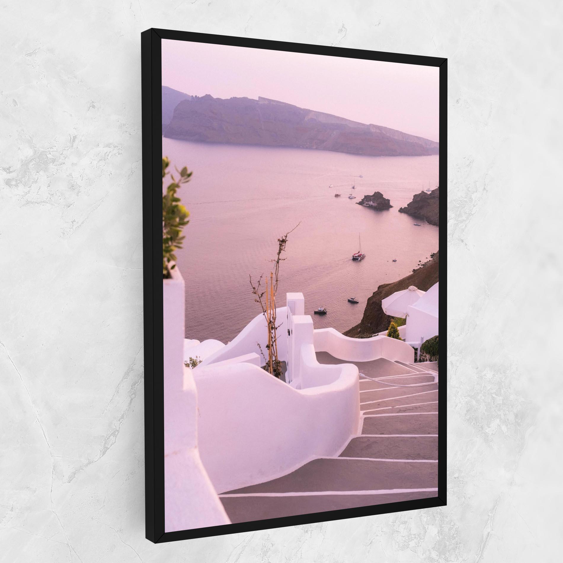 Tablou Canvas Grece Strairs mockup 1