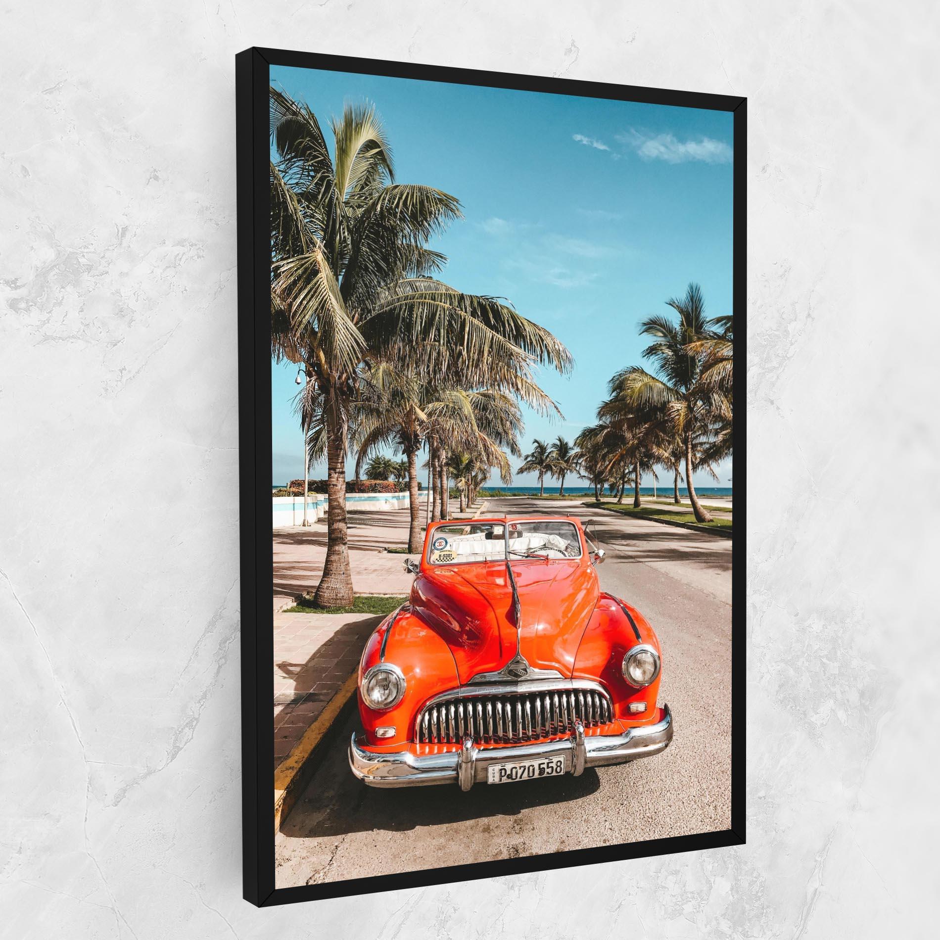 Tablou Canvas Red Summer Car mockup 1