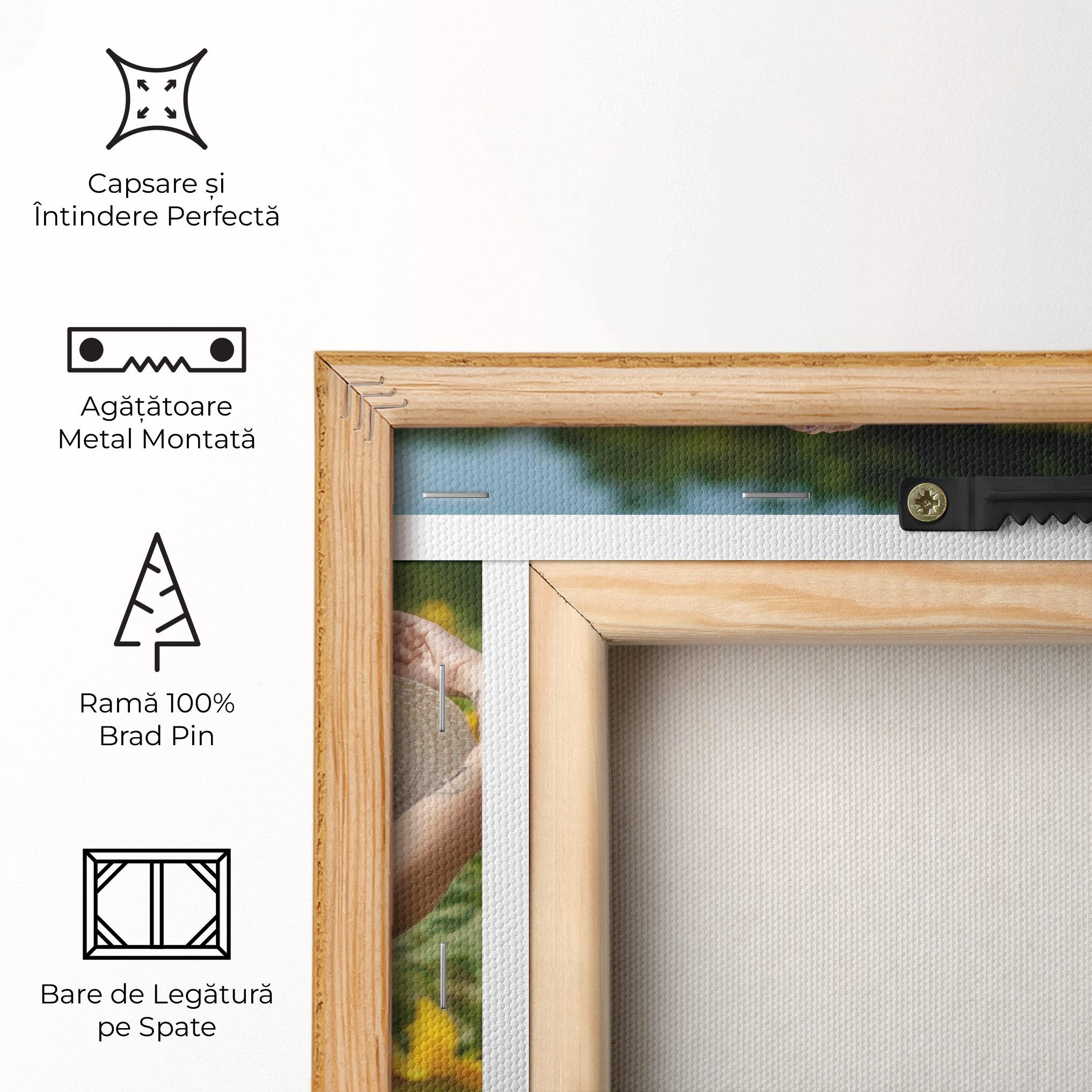 Tablou Canvas Model Posing mockup 5