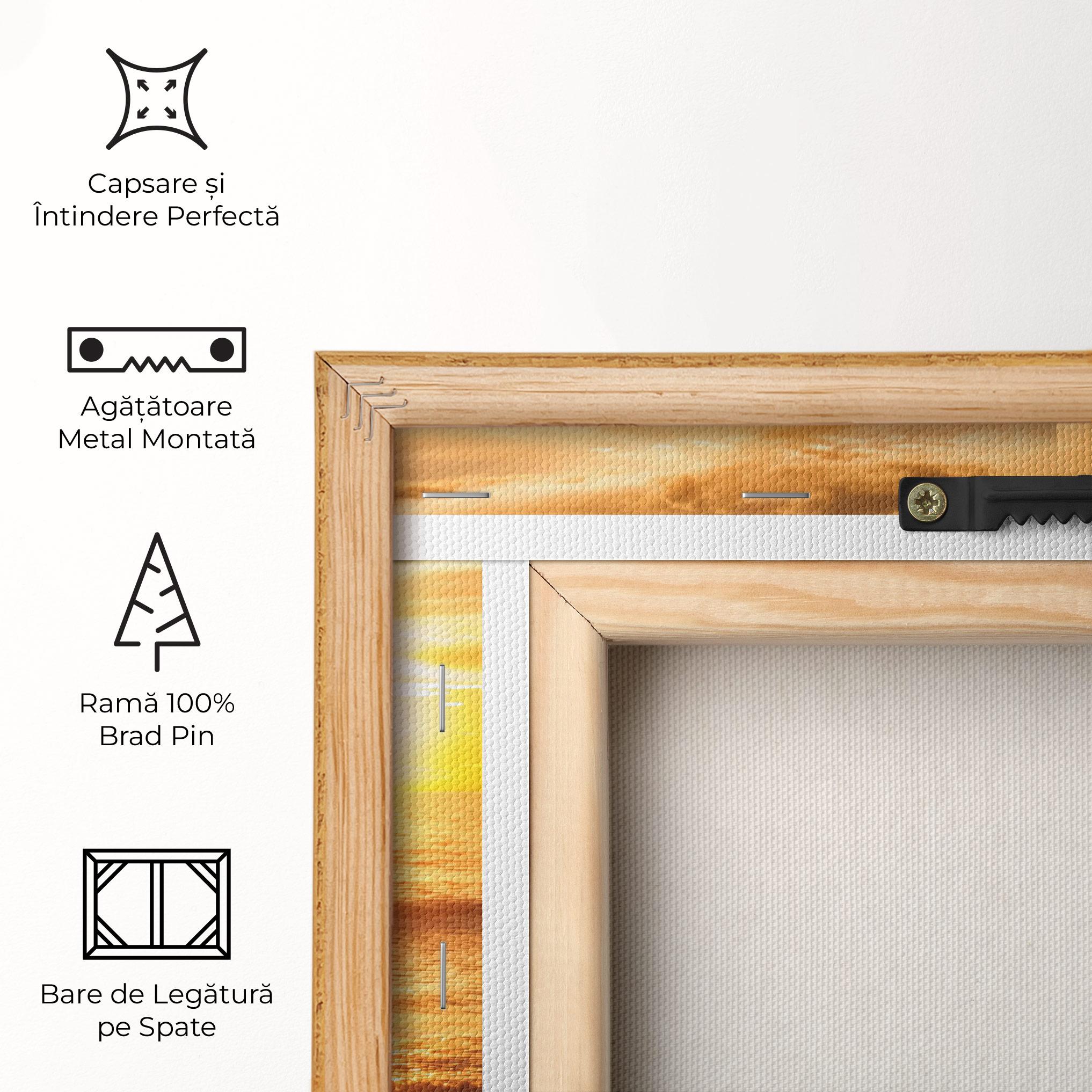 Tablou Canvas Sunset Ocean Coast mockup 5