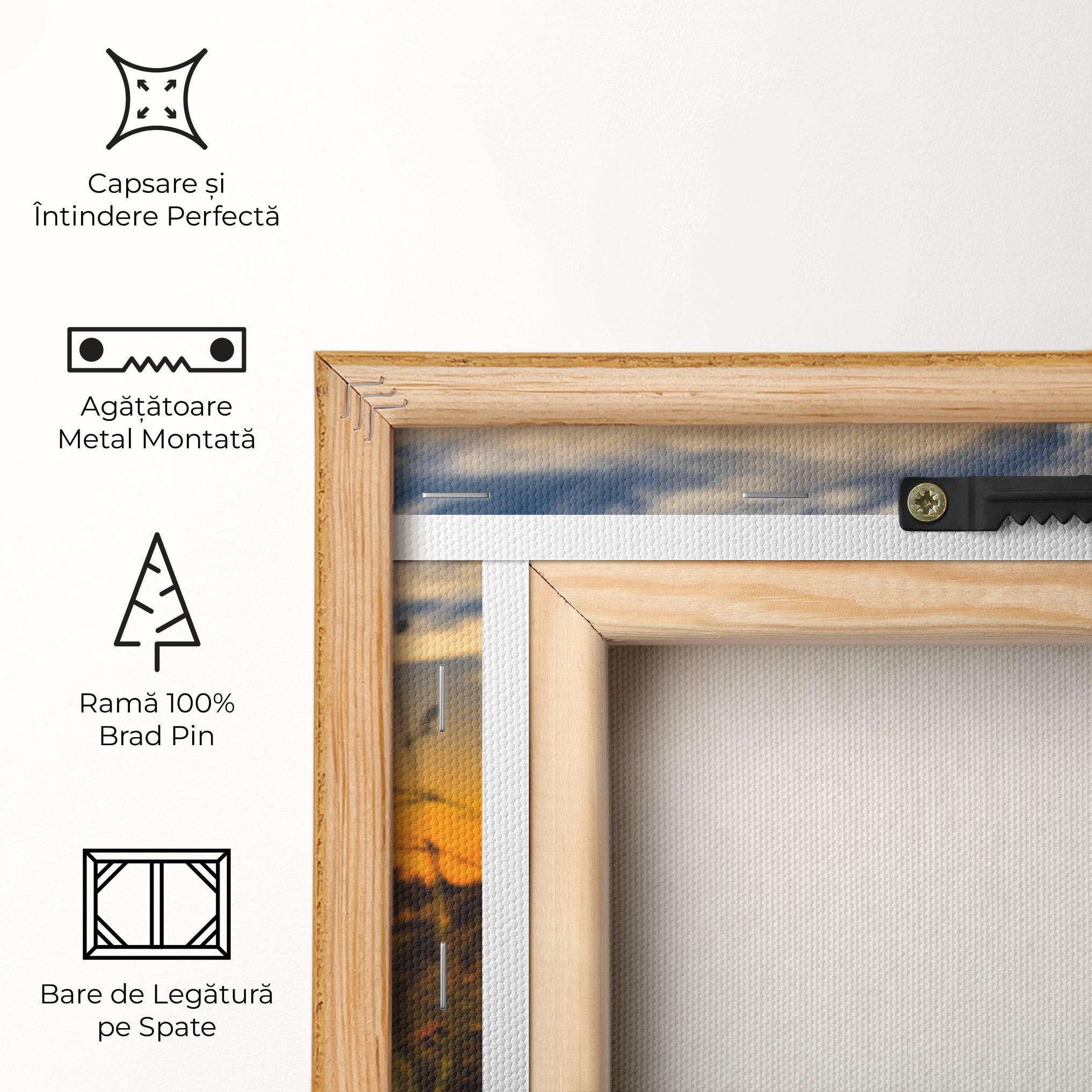 Tablou Canvas Wheat Sunset mockup 5