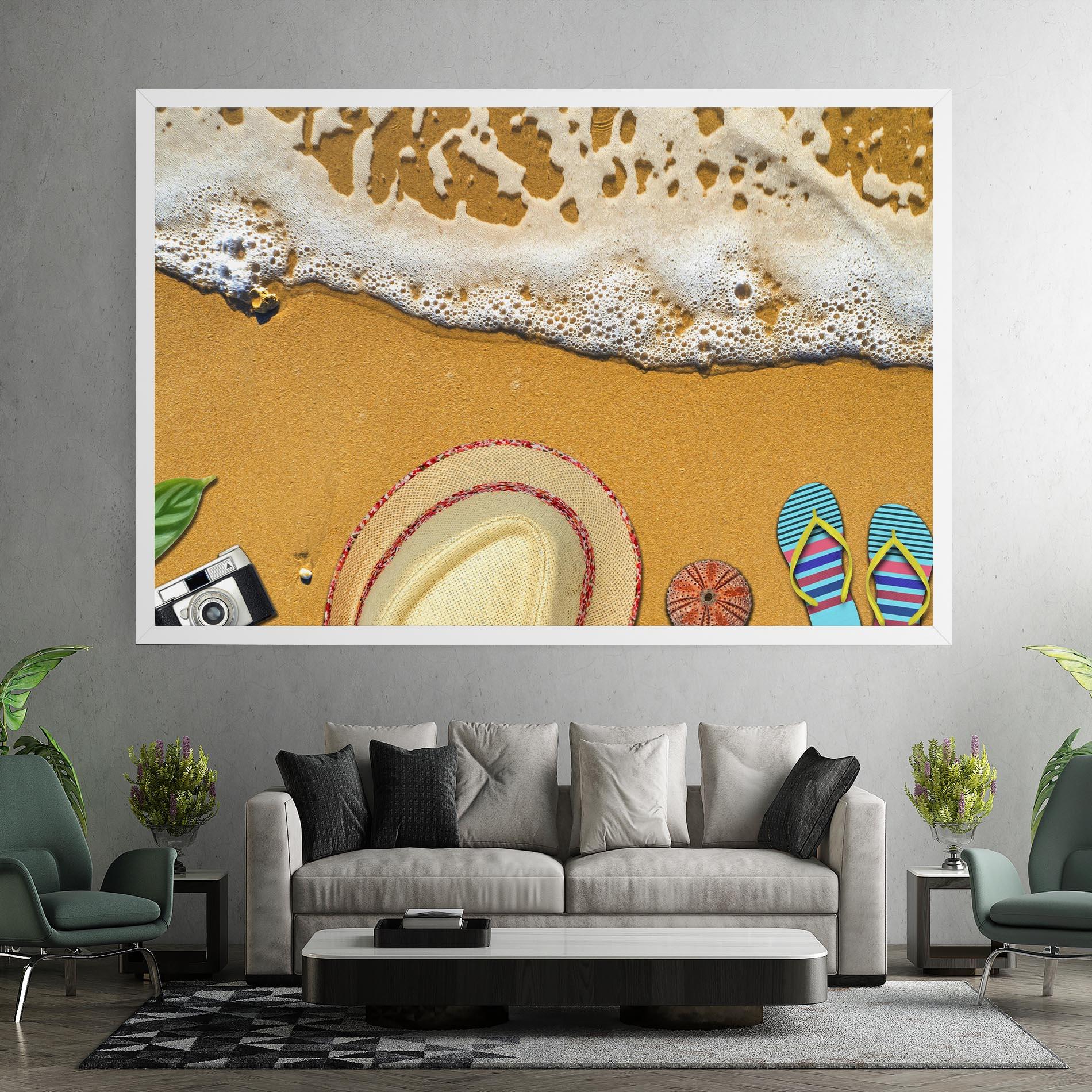 Tablou Canvas Beach Accessories mockup 7