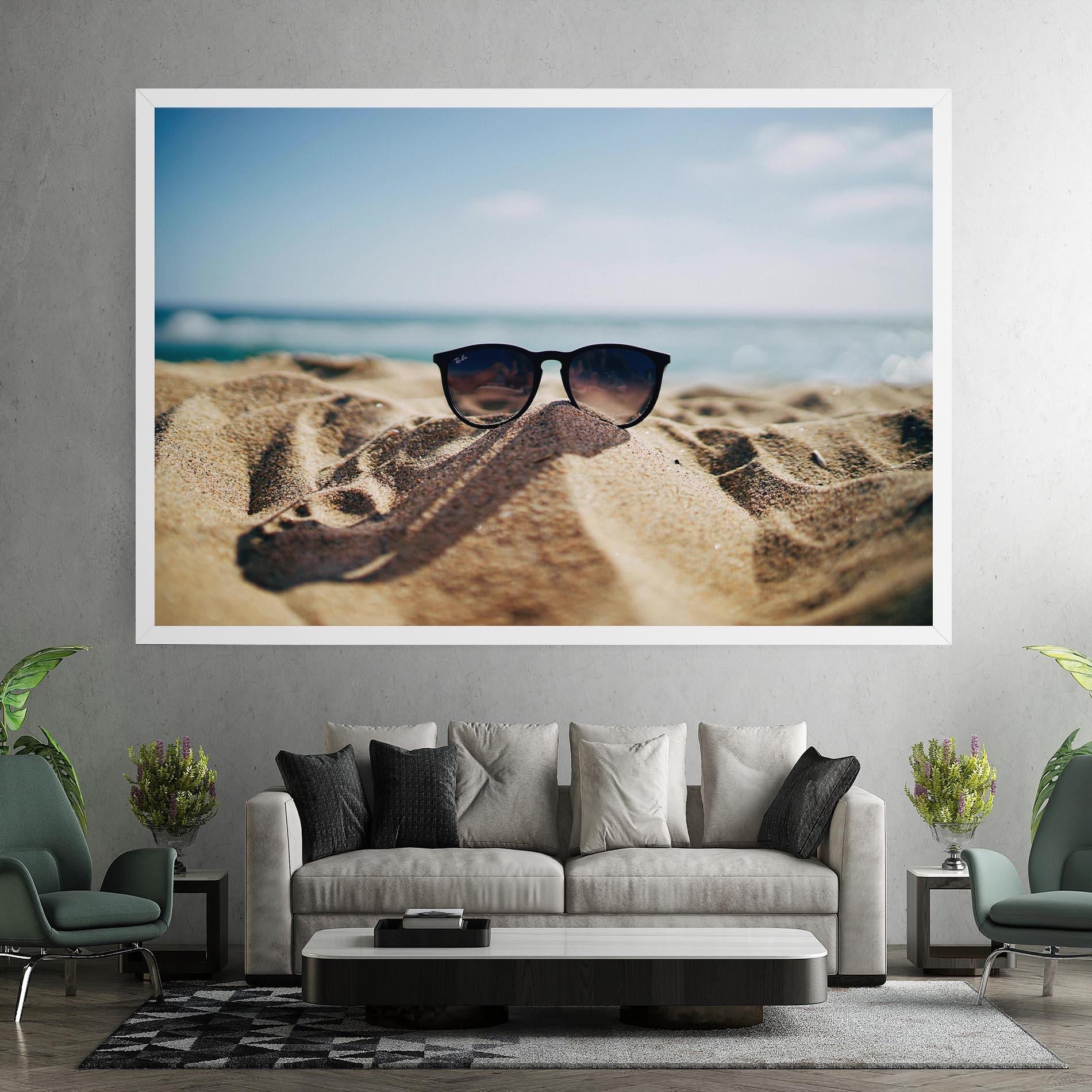 Tablou Canvas Sand Glasses mockup 7