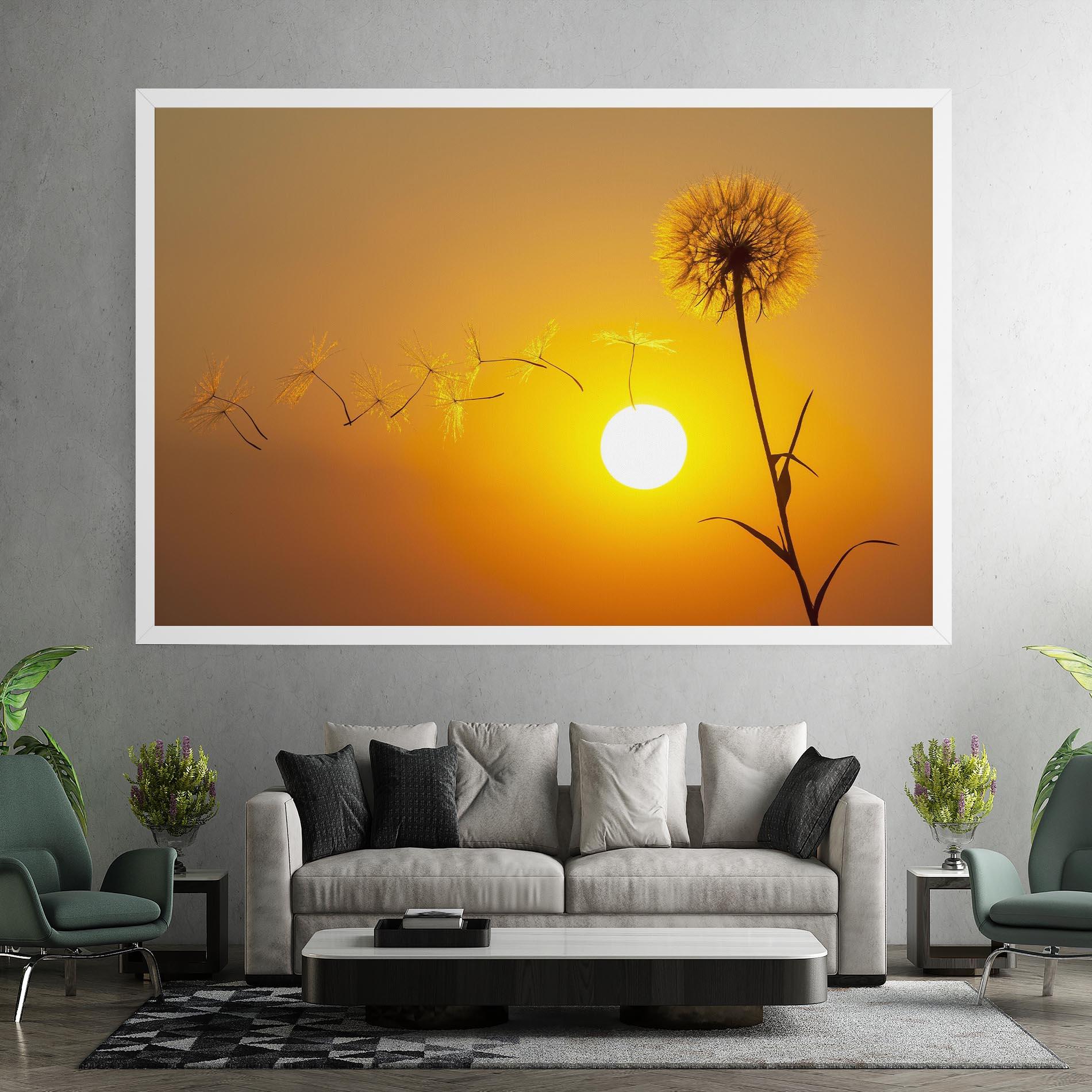 Tablou Canvas Summer Dandelion mockup 7