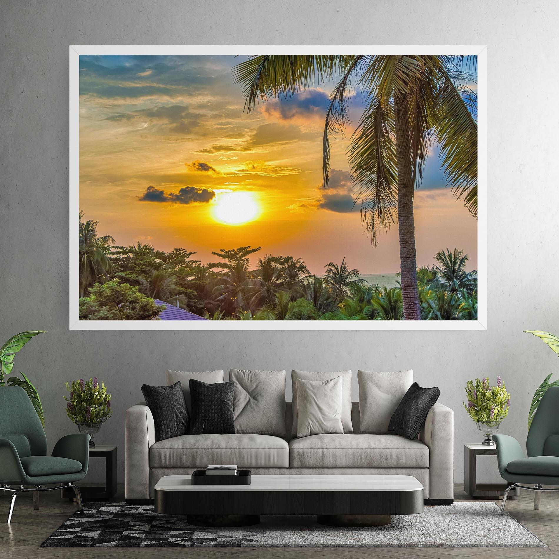 Tablou Canvas Summer View mockup 7