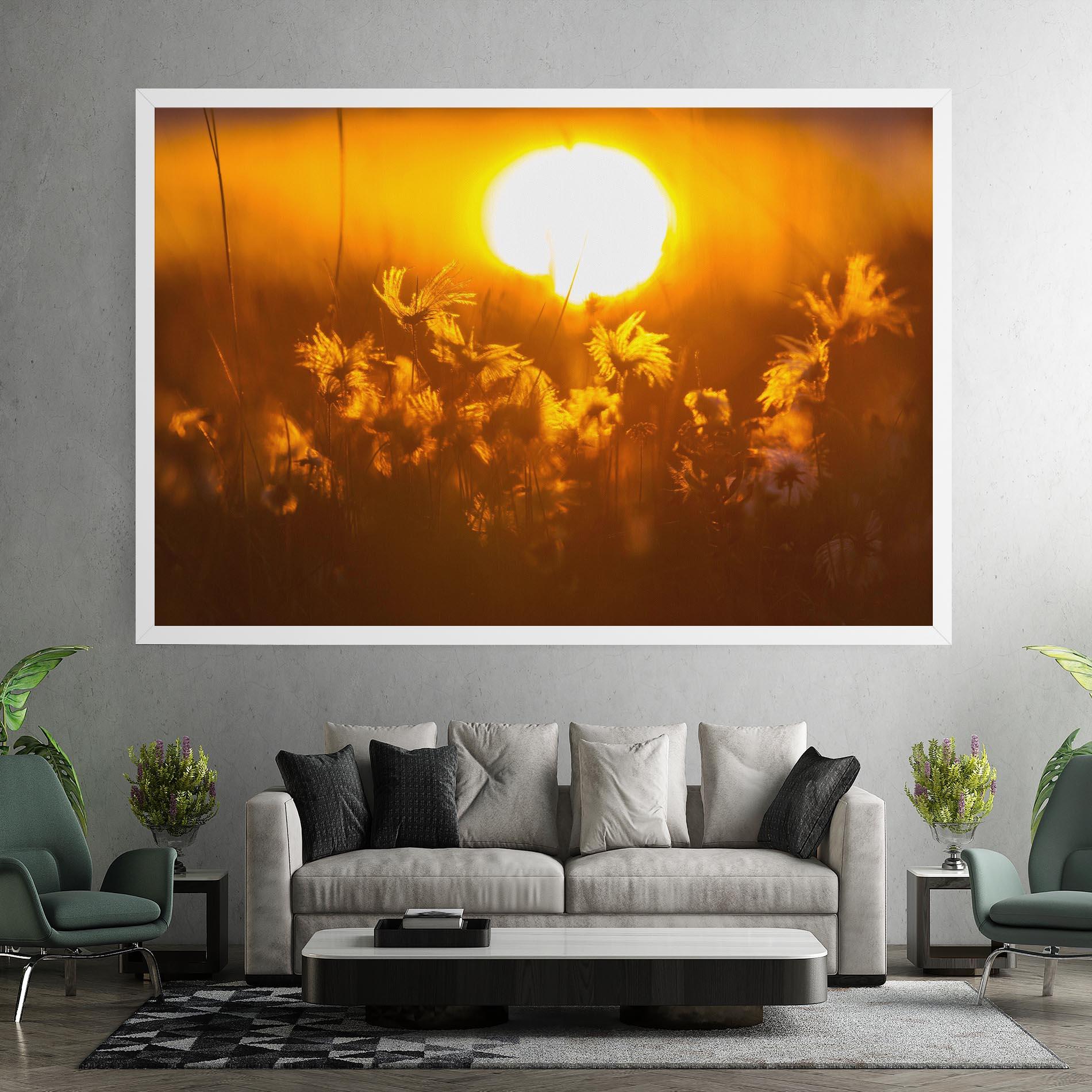 Tablou Canvas Wildflowers mockup 7