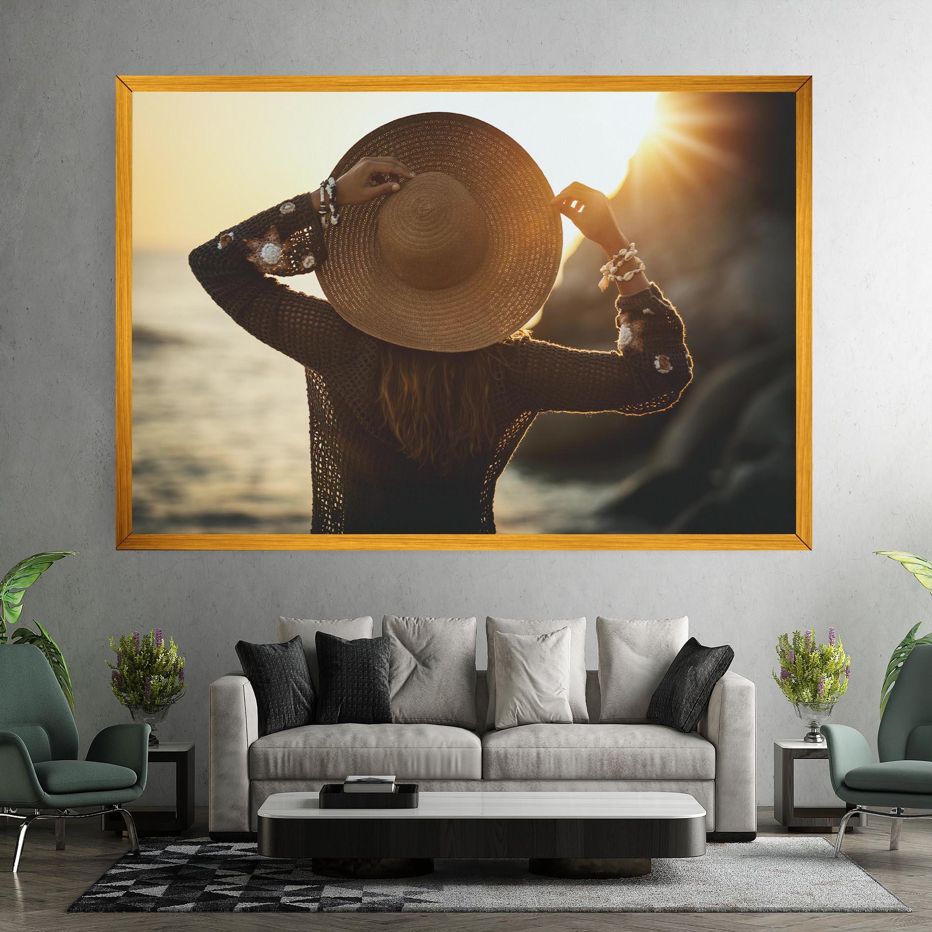 Tablou Canvas Enjoying Sunset mockup 7