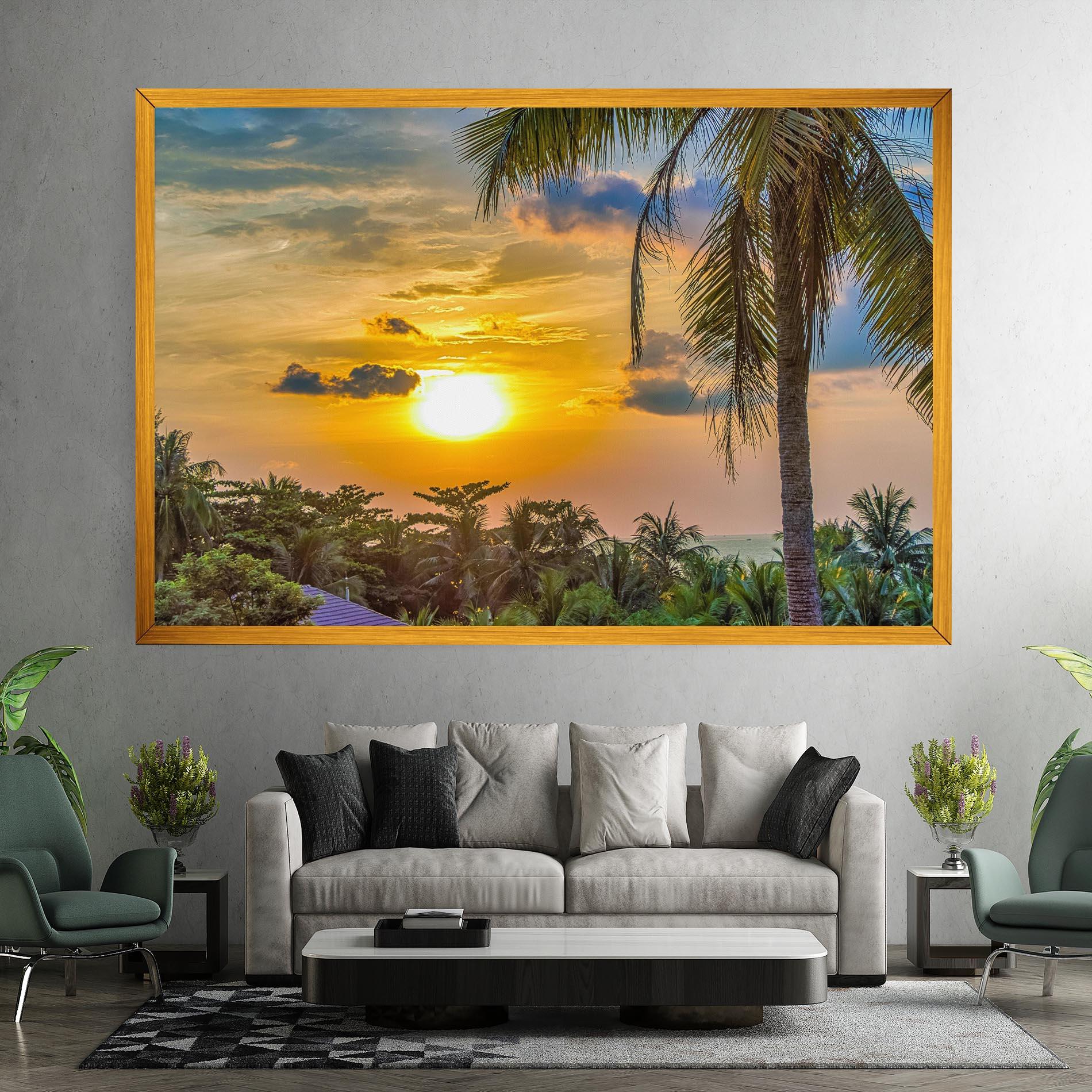 Tablou Canvas Summer View mockup 7