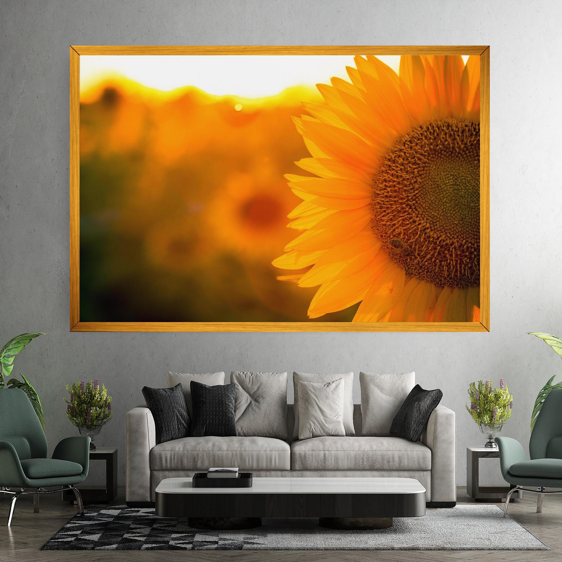 Tablou Canvas Sunflower mockup 7