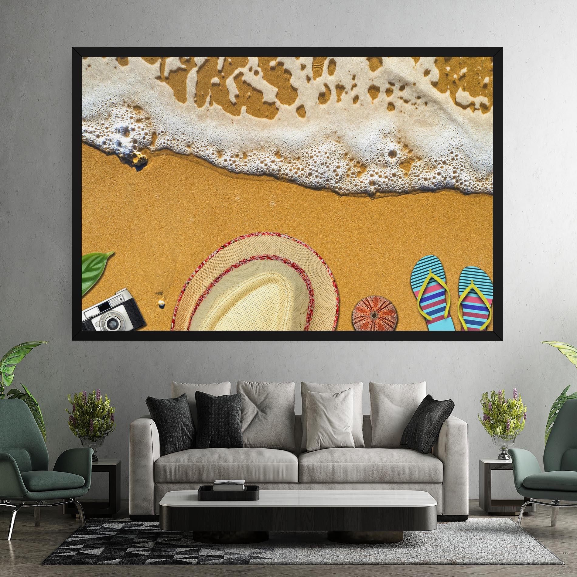 Tablou Canvas Beach Accessories mockup 7