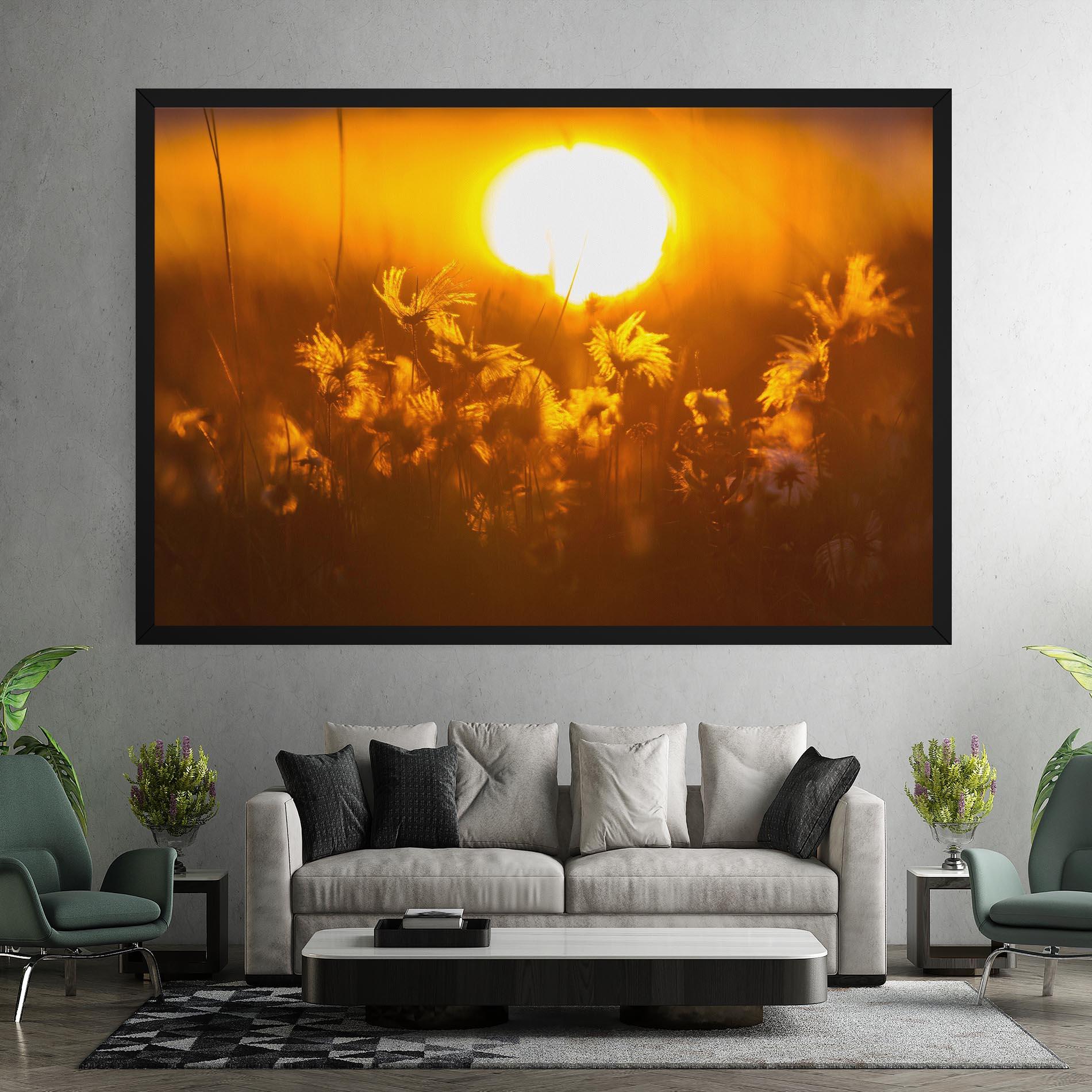 Tablou Canvas Wildflowers mockup 7