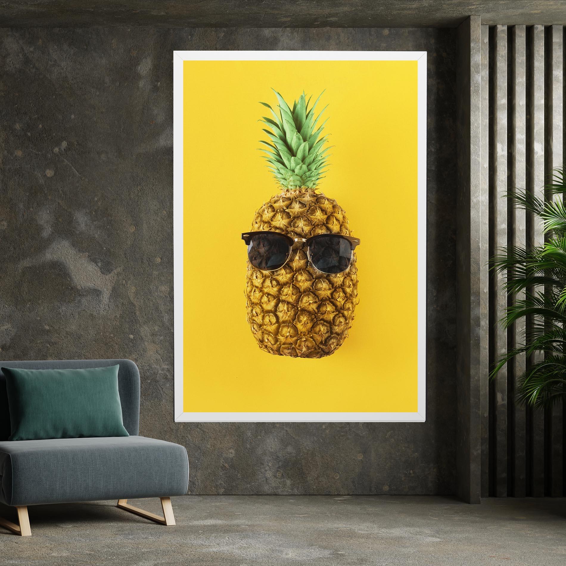 Tablou Canvas Fresh Pineapple mockup 7