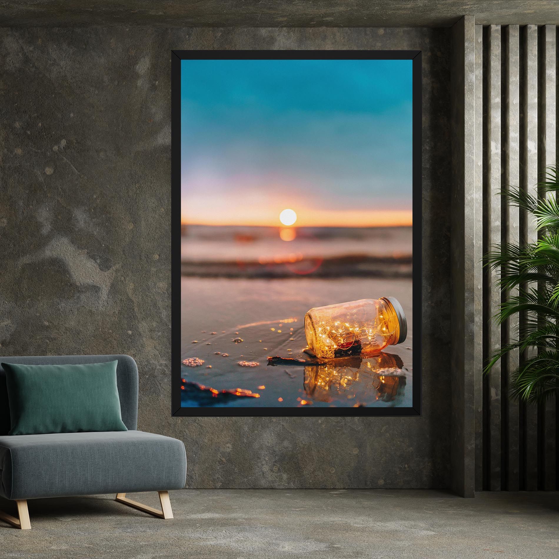 Jar With Lights mockup 7