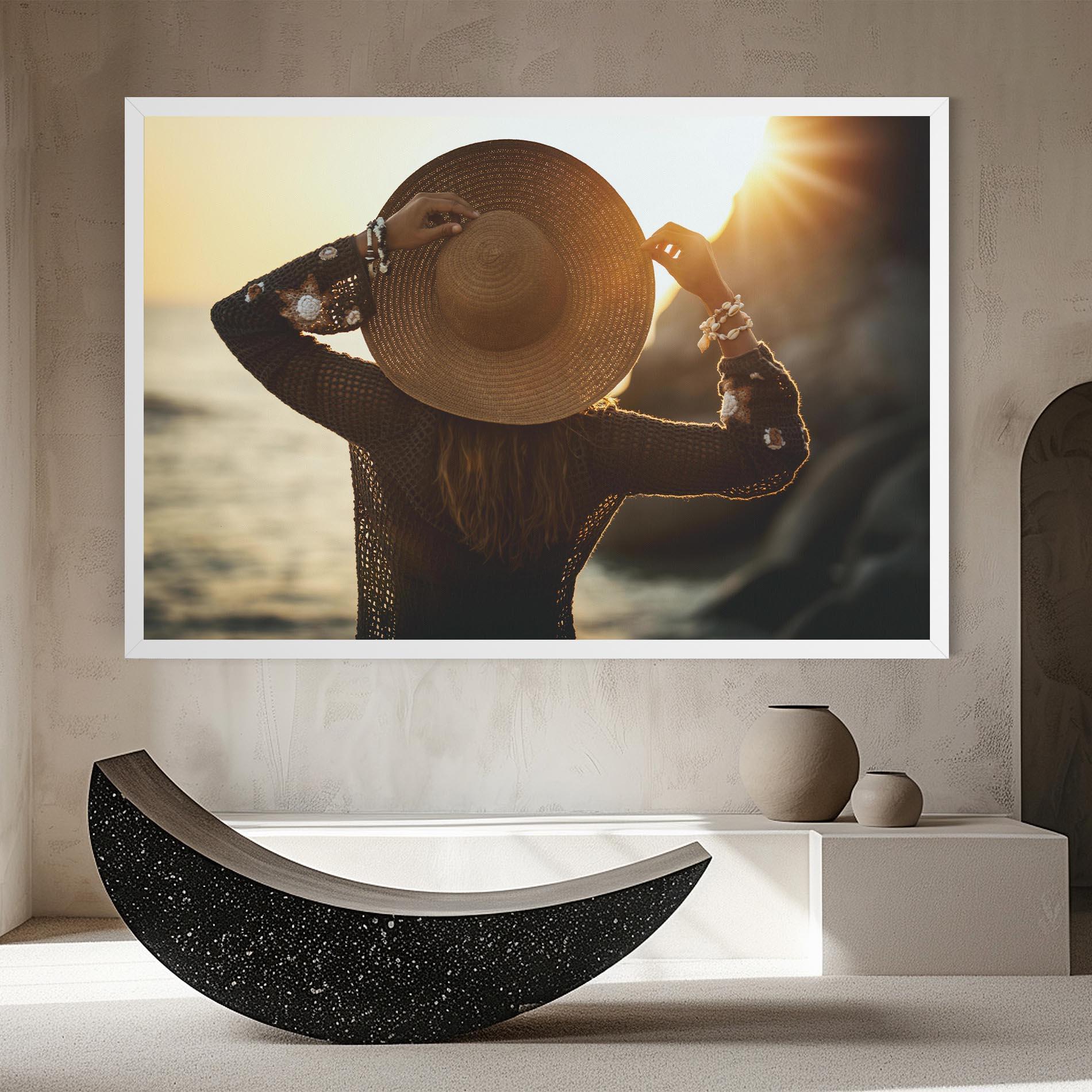 Tablou Canvas Enjoying Sunset mockup 8