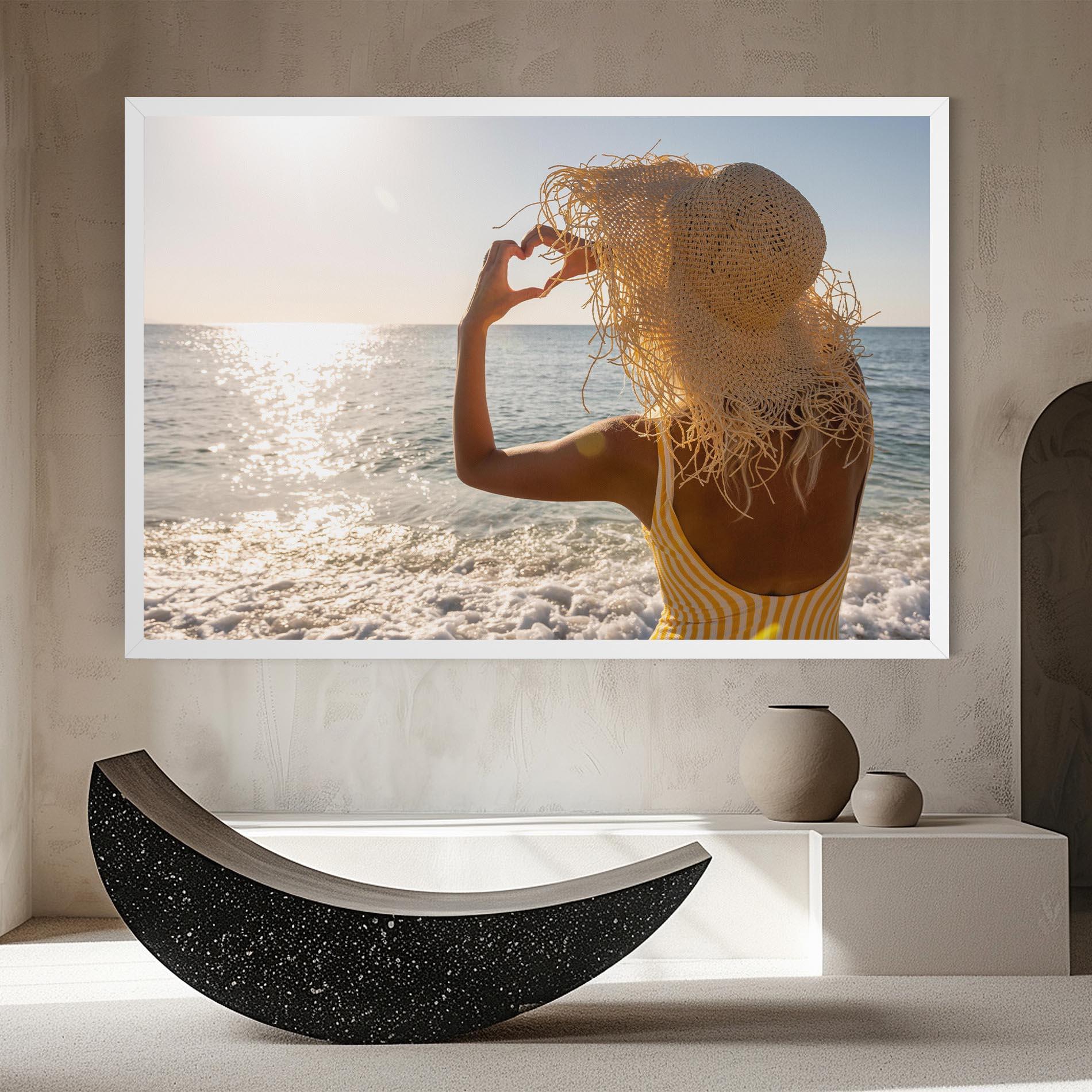 Tablou Canvas Heart Symbol mockup 8