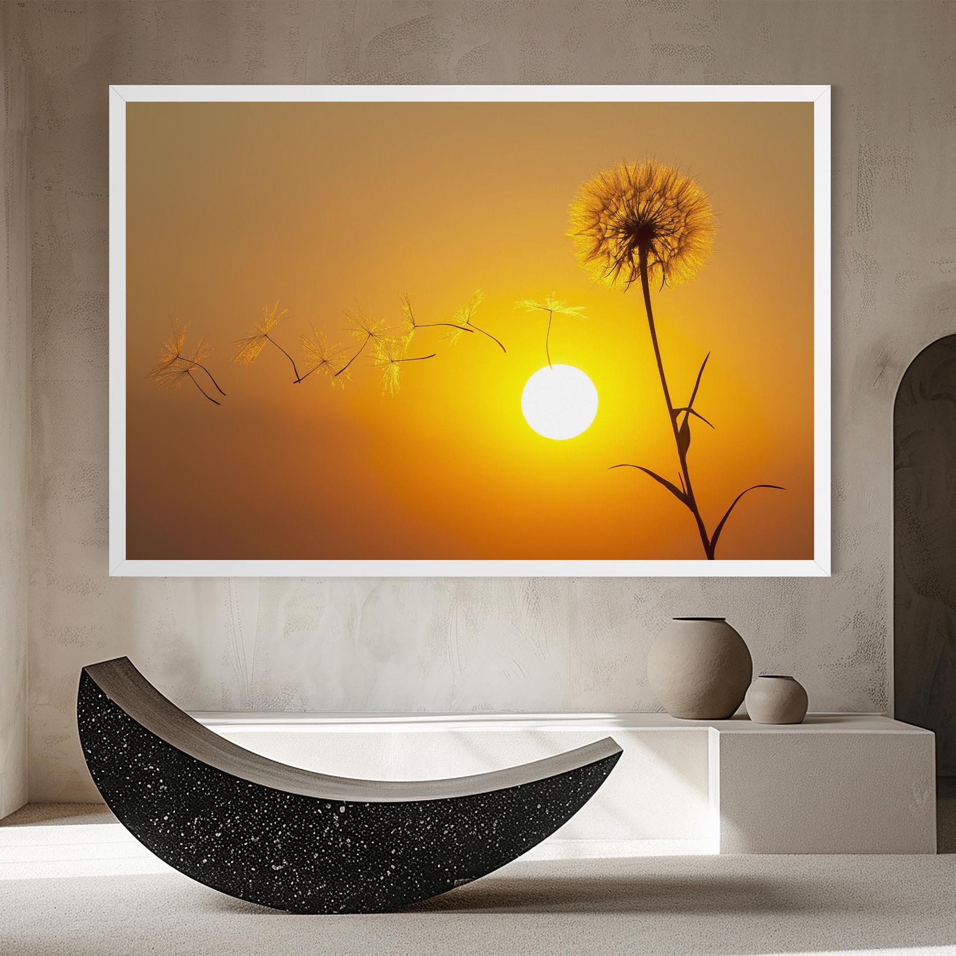 Tablou Canvas Summer Dandelion mockup 8