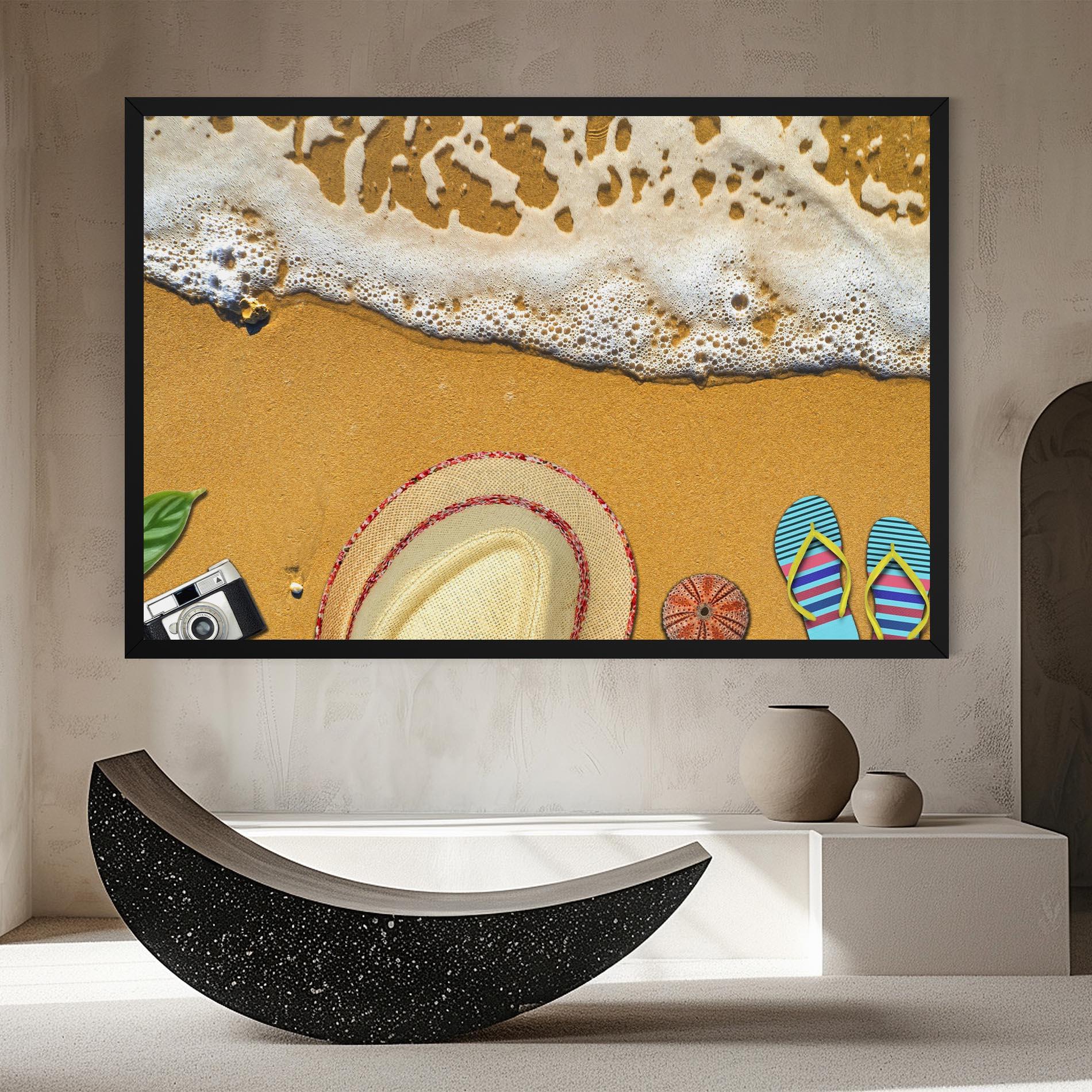 Tablou Canvas Beach Accessories mockup 8